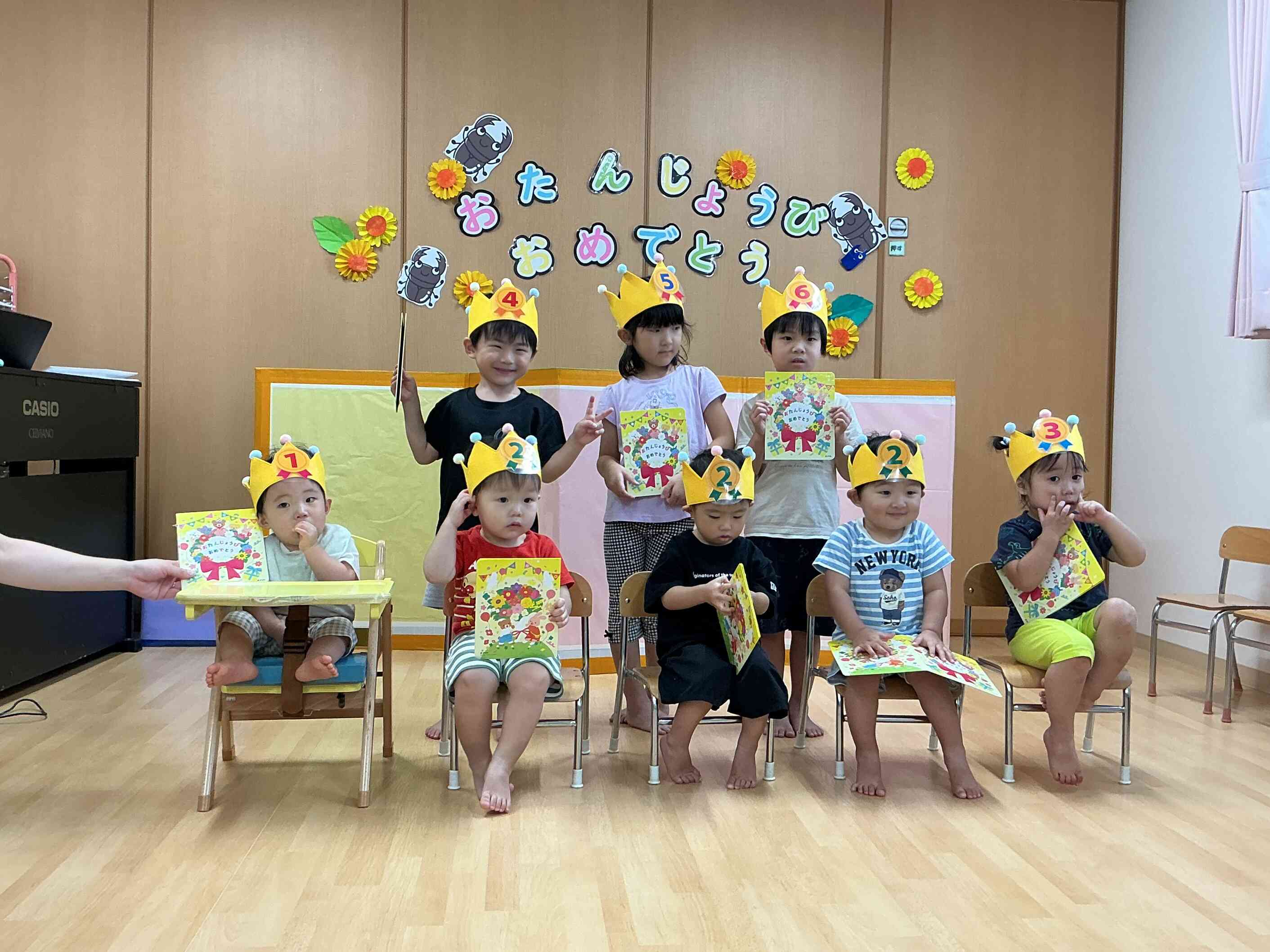 8月誕生日会☆