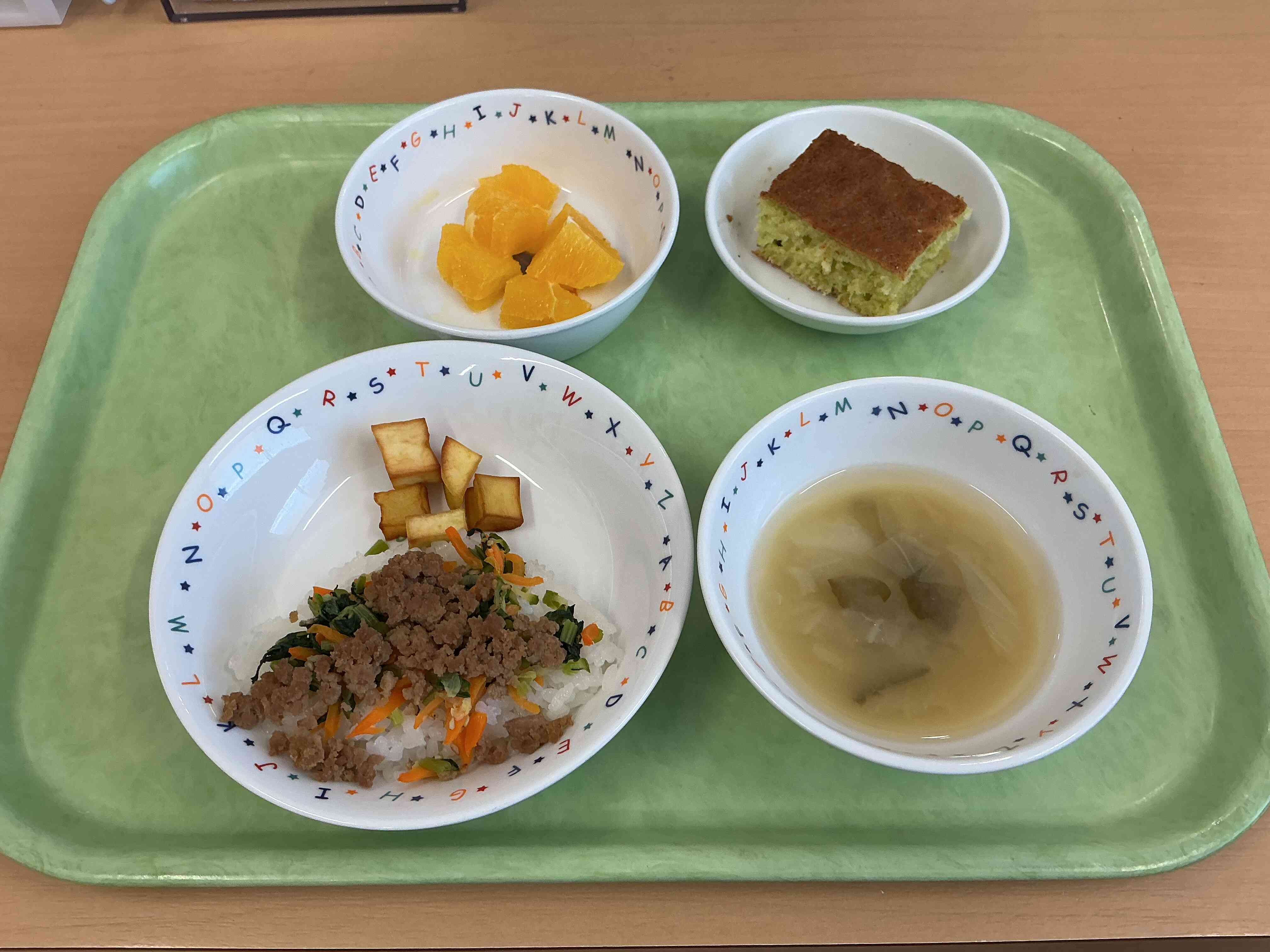 8月3日のお食事