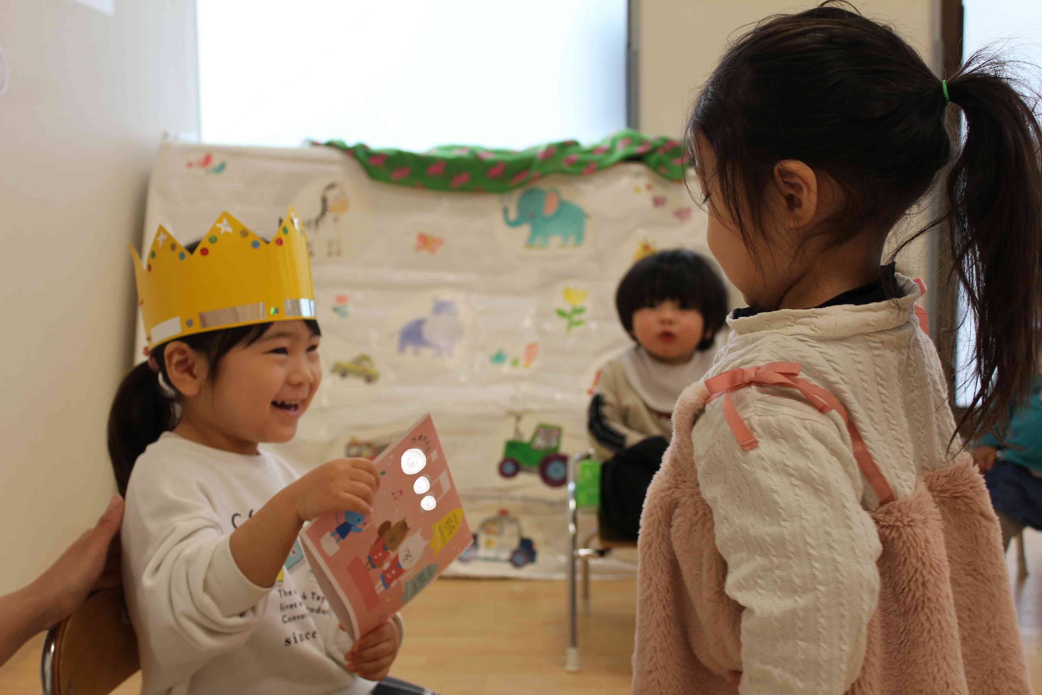 お誕生日カードを受け取りました。