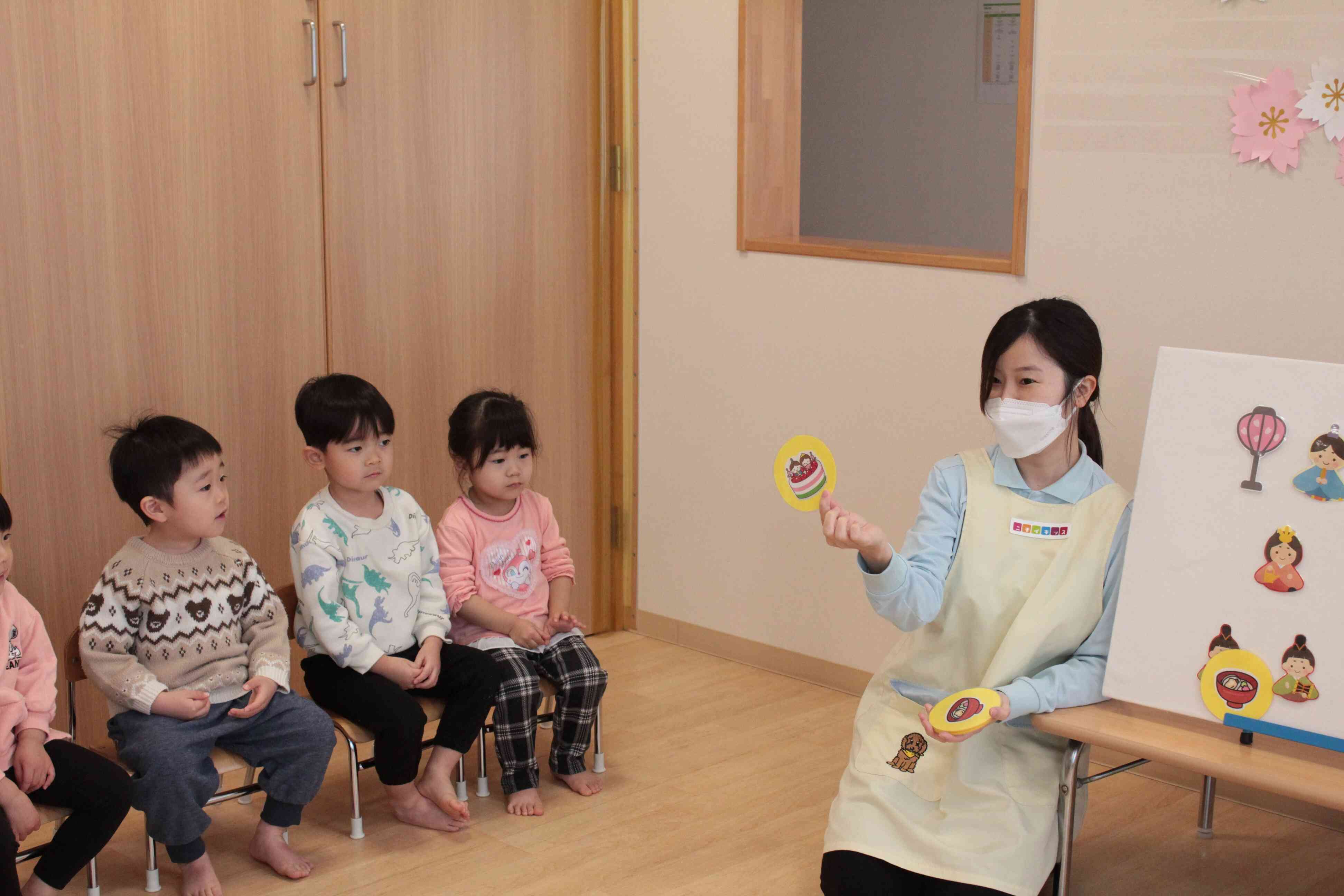 五人ばやしの笛太鼓～♪