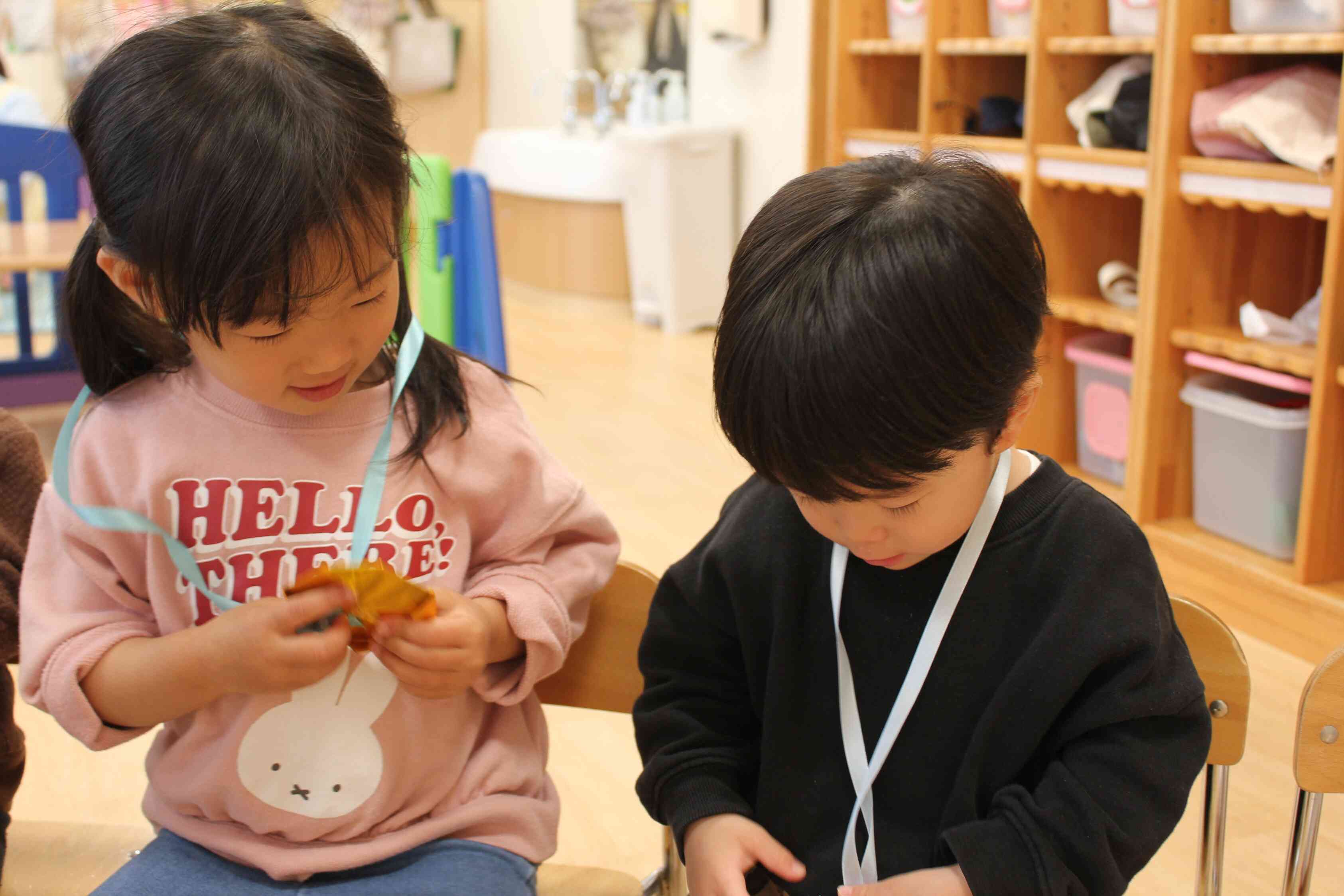 きらきらしているね✨