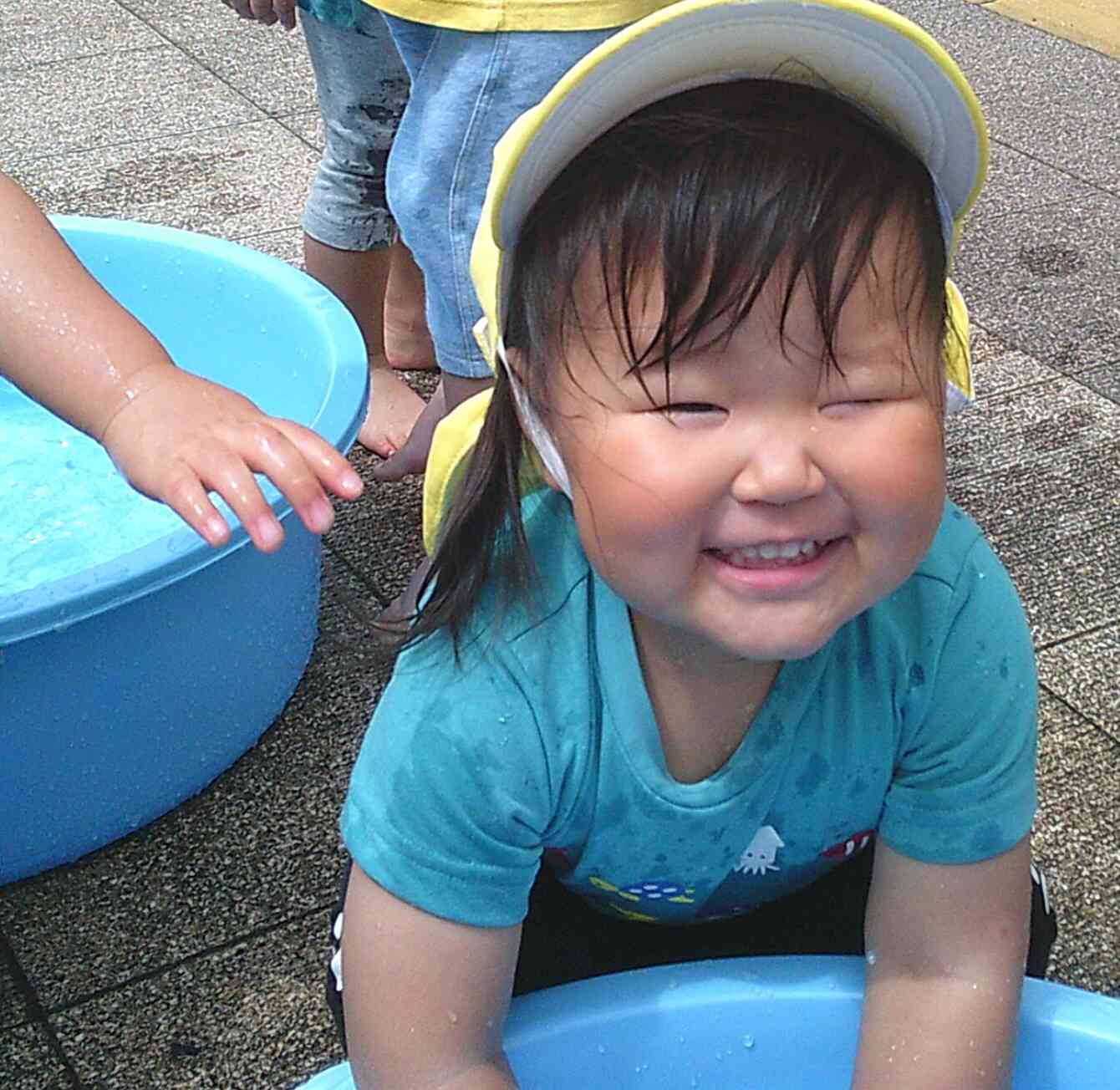 水あそびしたよ！