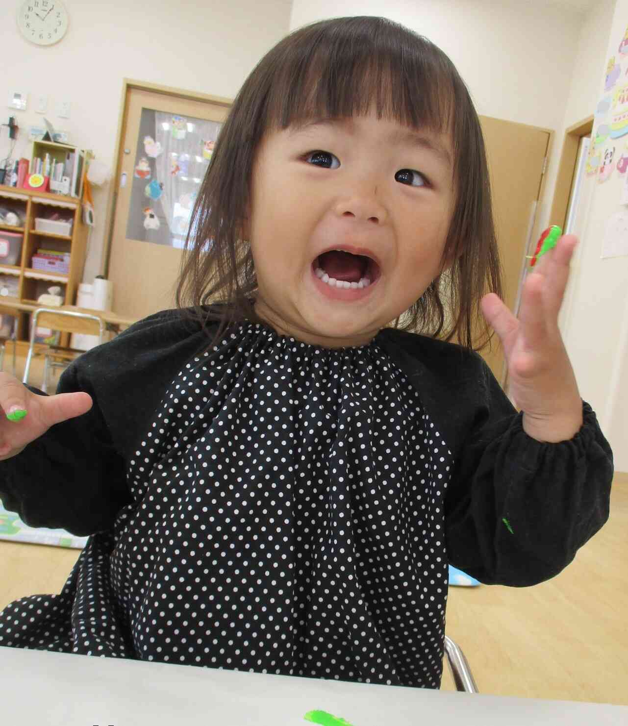 「てがみどりになっちゃった」