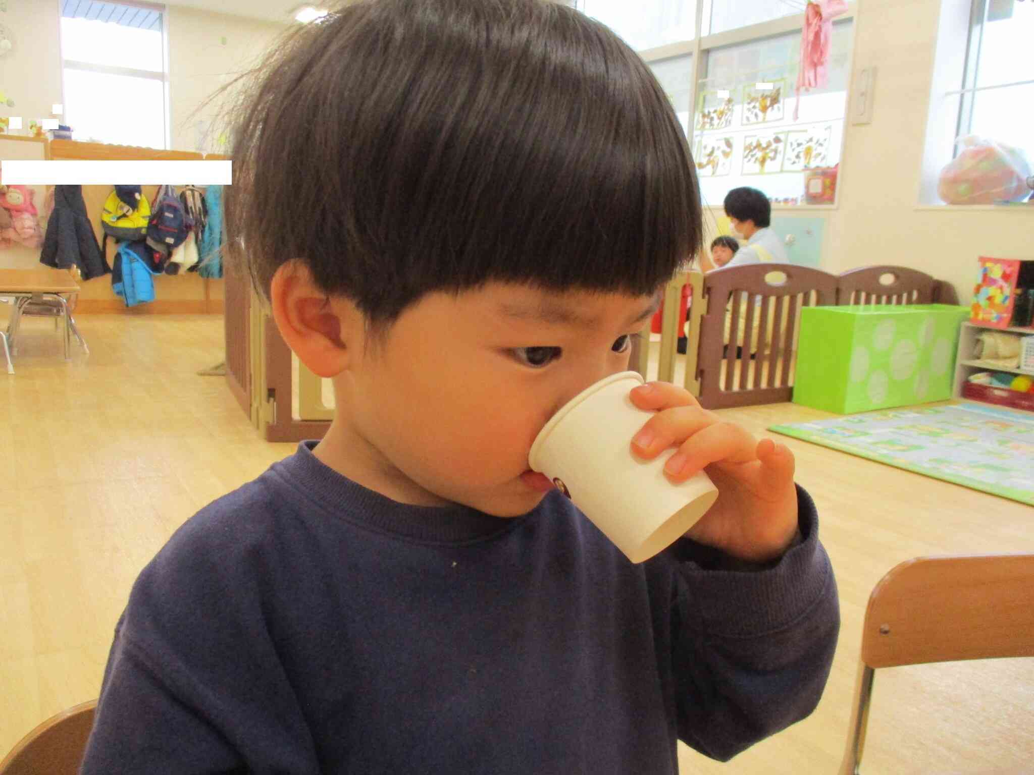 「おいしいね」