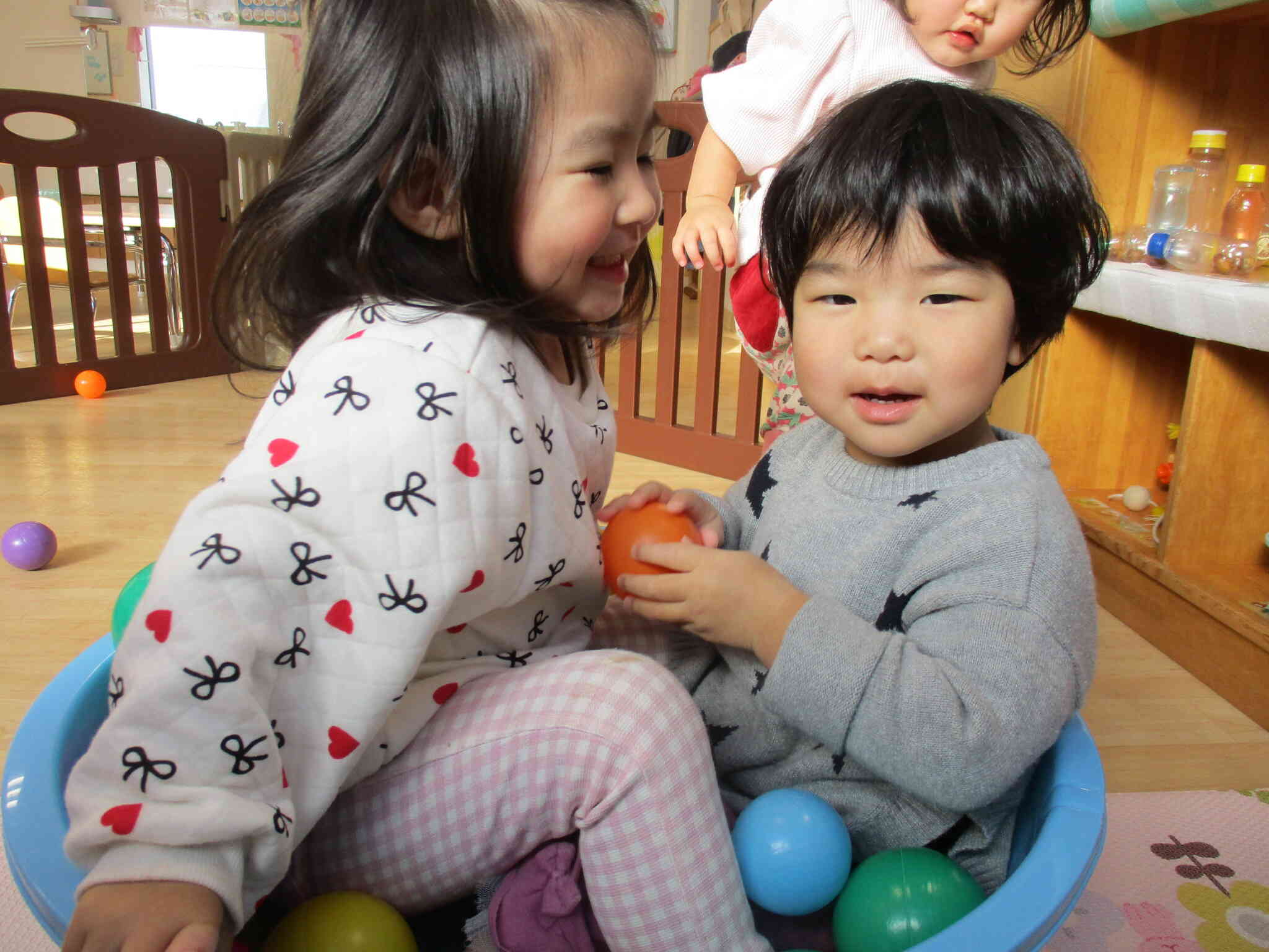 一緒に入ろう！