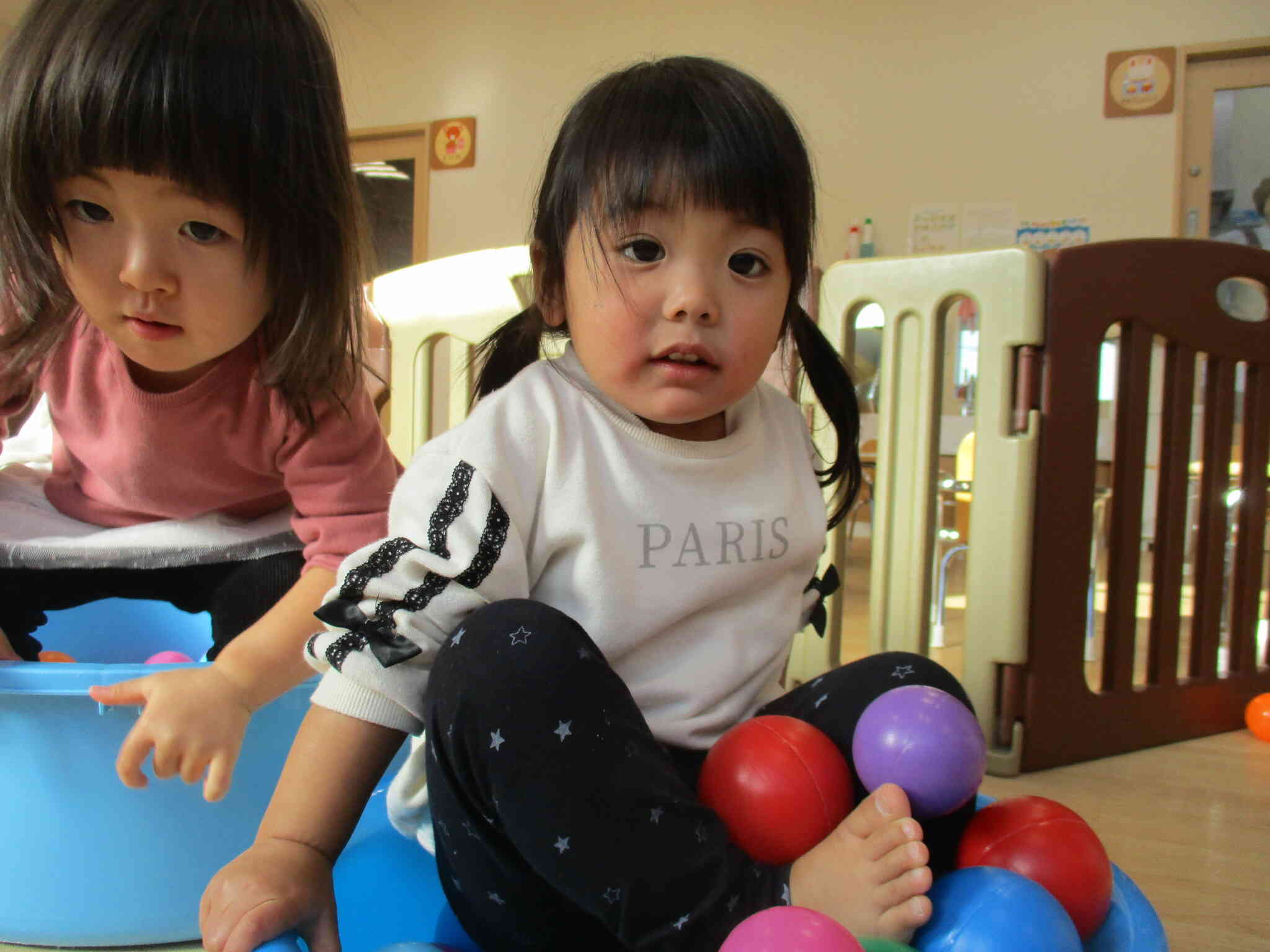 しっかりつかまらないと！