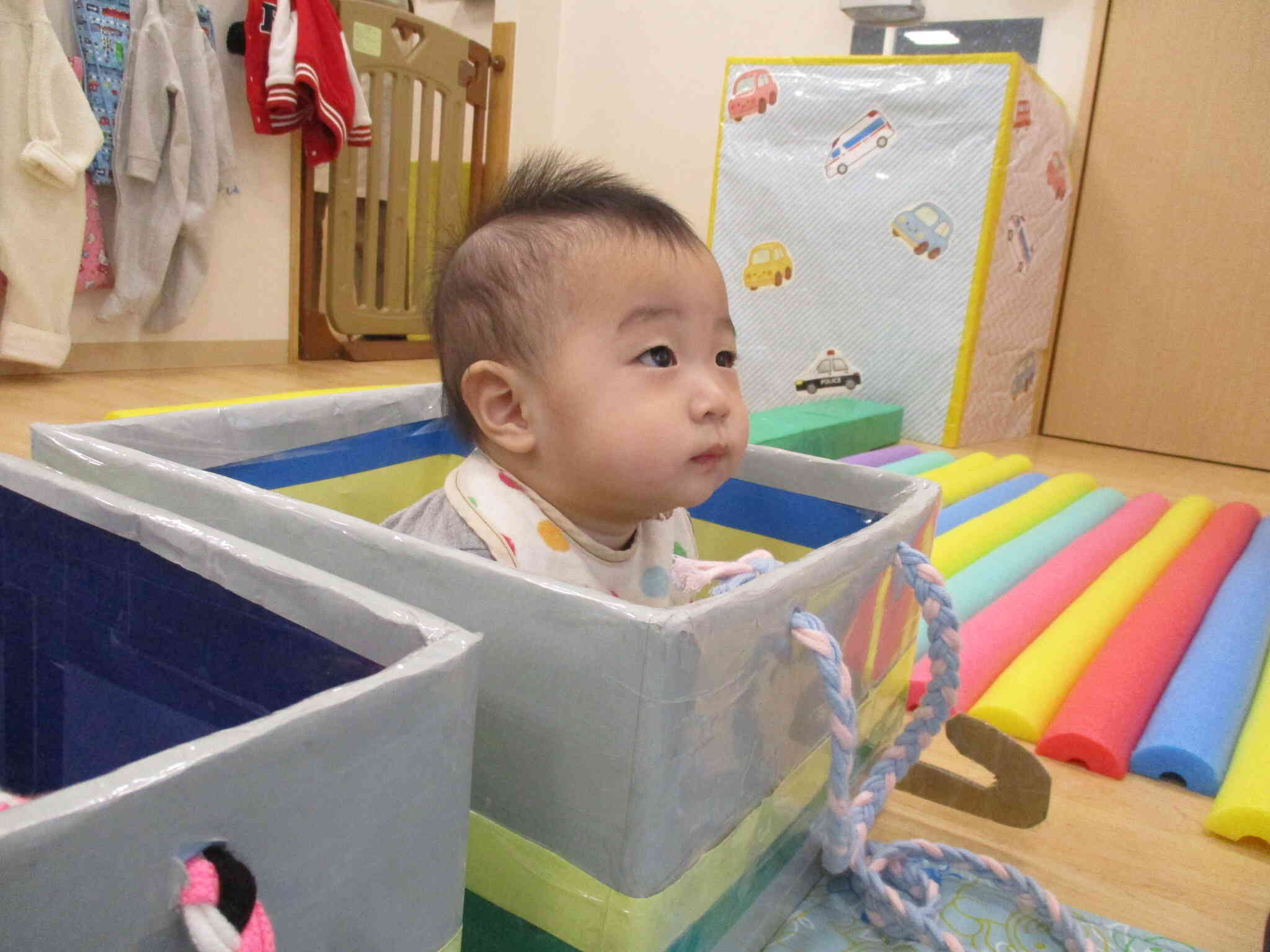 「ぼくもじょうずにのれたよ」