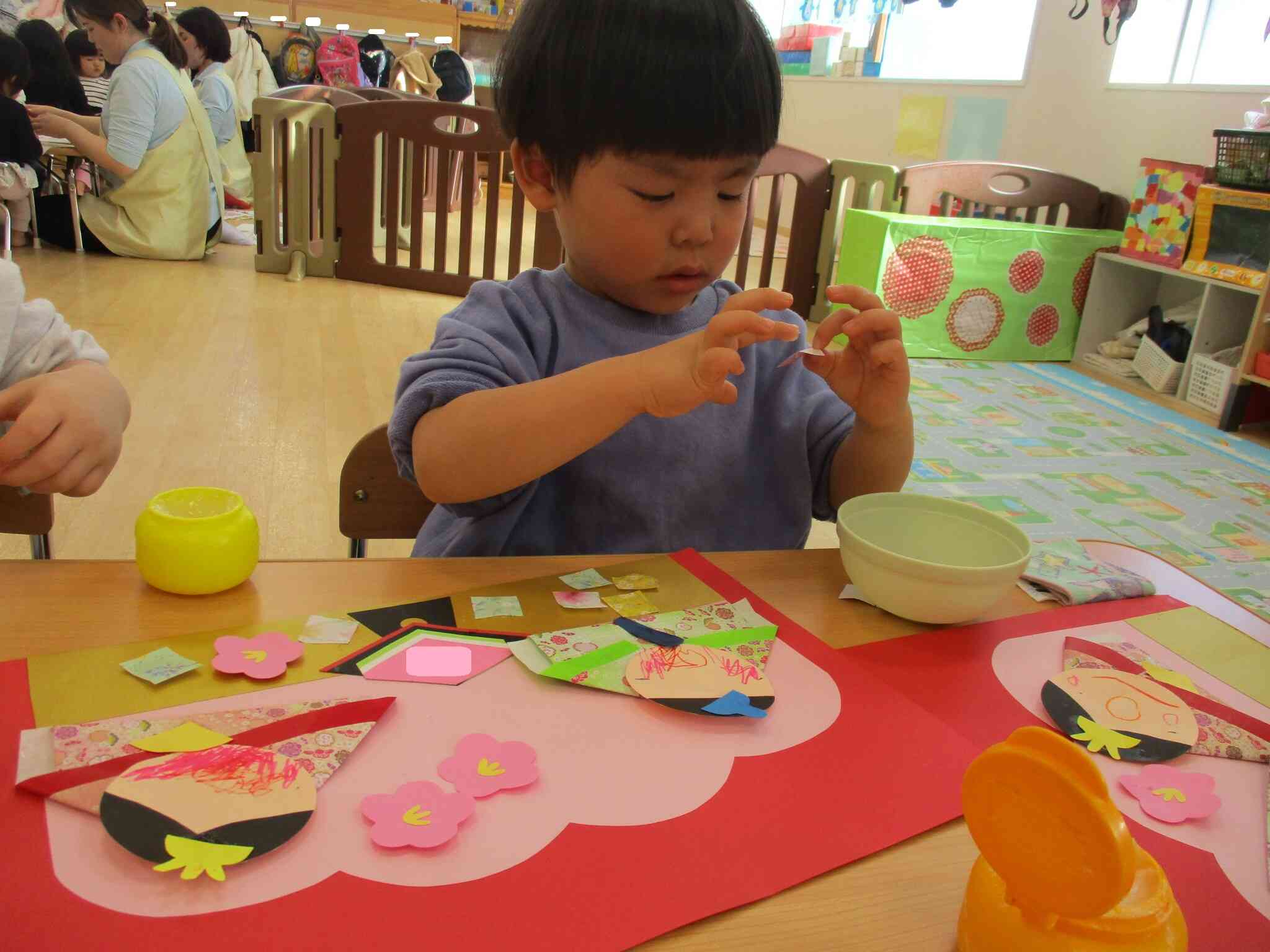 「ぼくも上手でしょ！」