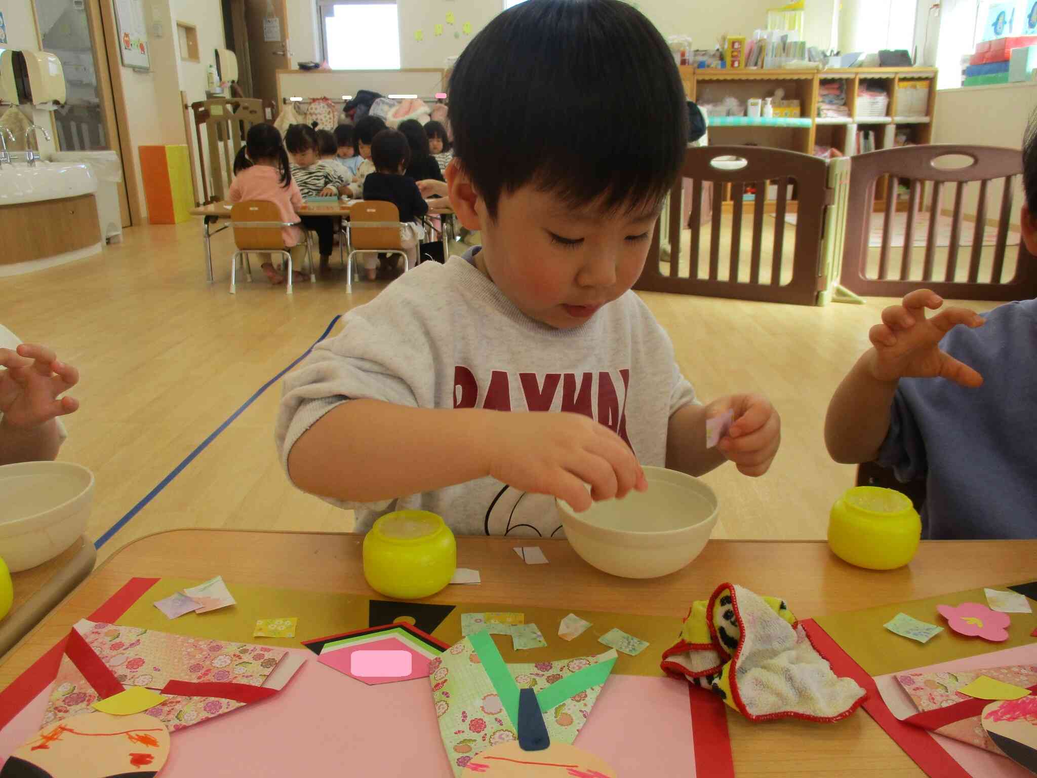 「ぼくもみてみて！」