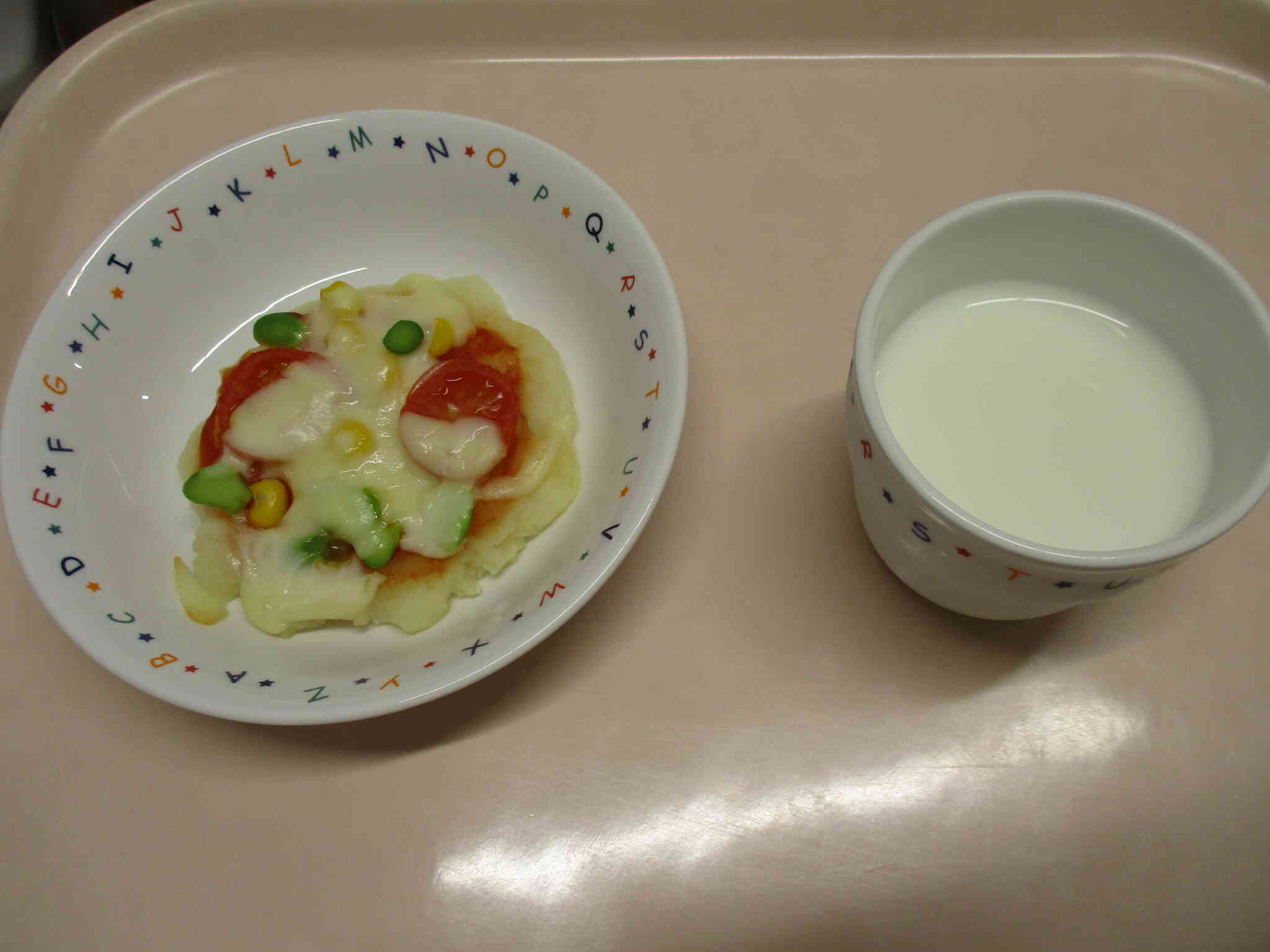 いももちピザ～食育～