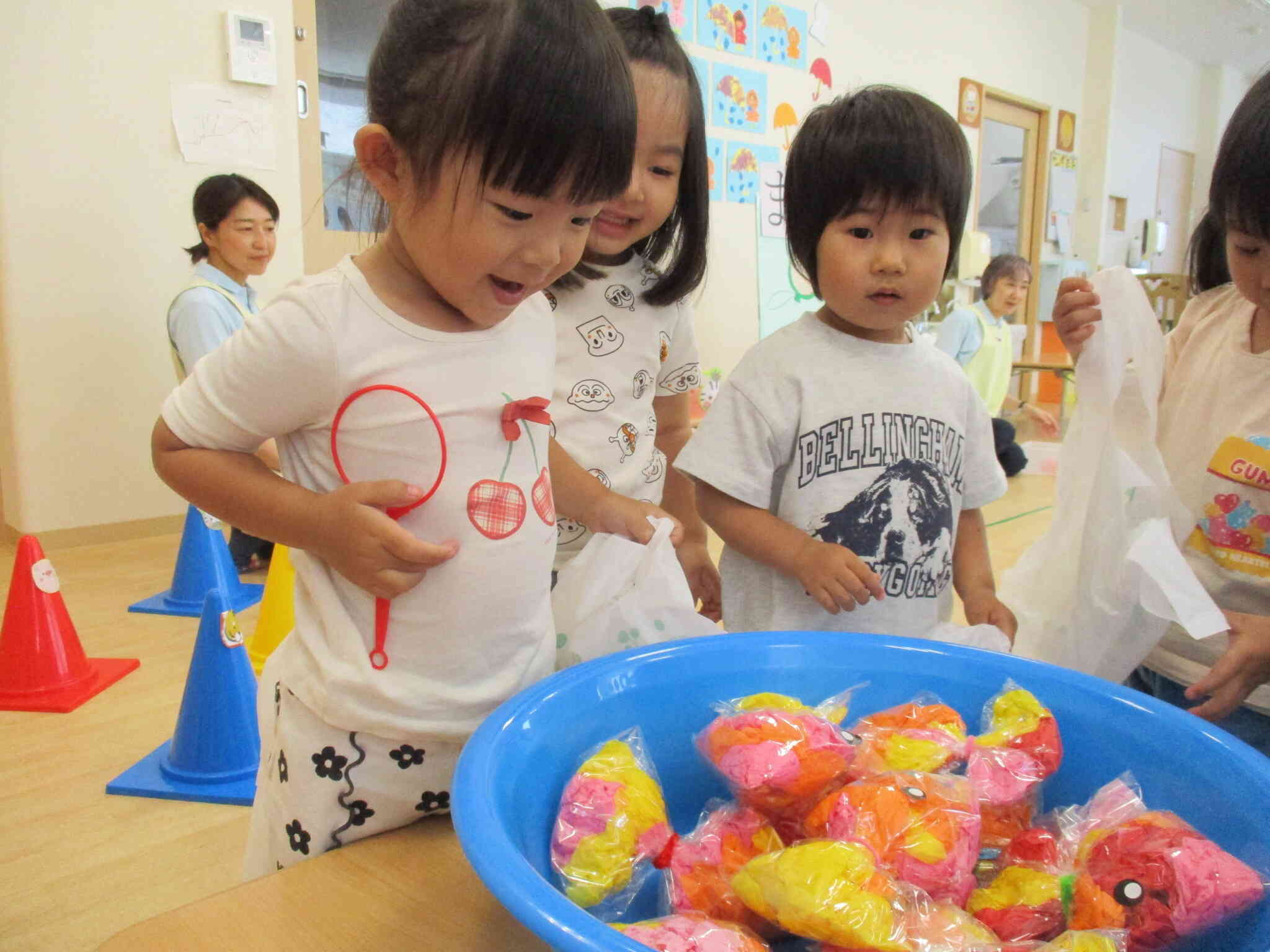 七夕・夏まつり☆～２歳児うさぎ組編～