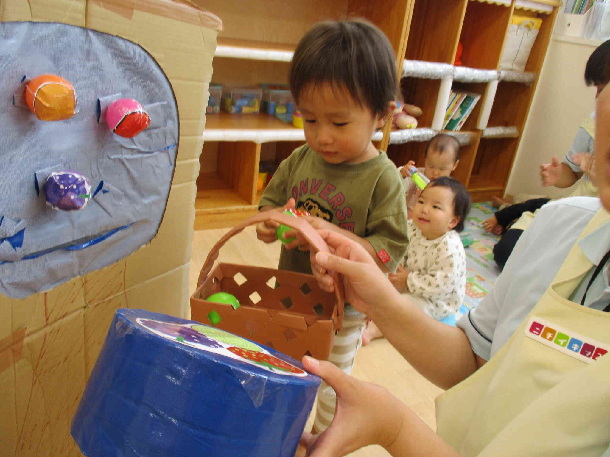 1歳児あひる組～ミニ運動会に向けて～