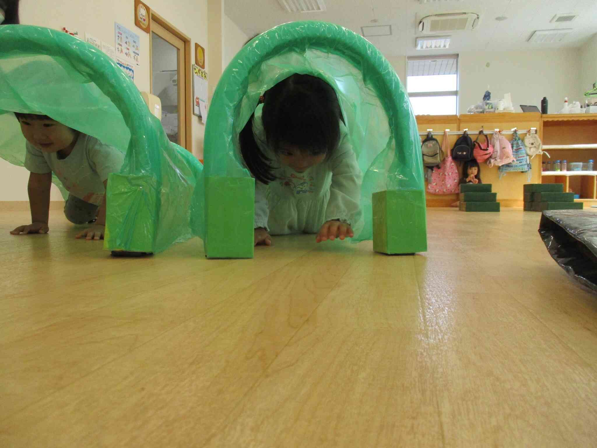クラス競技‘‘ダンゴムシの大冒険‘‘も上手♪