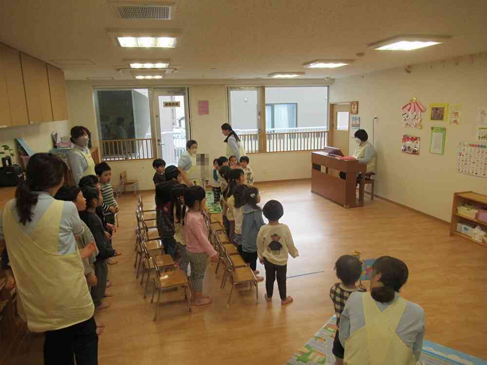 大きな声で!!