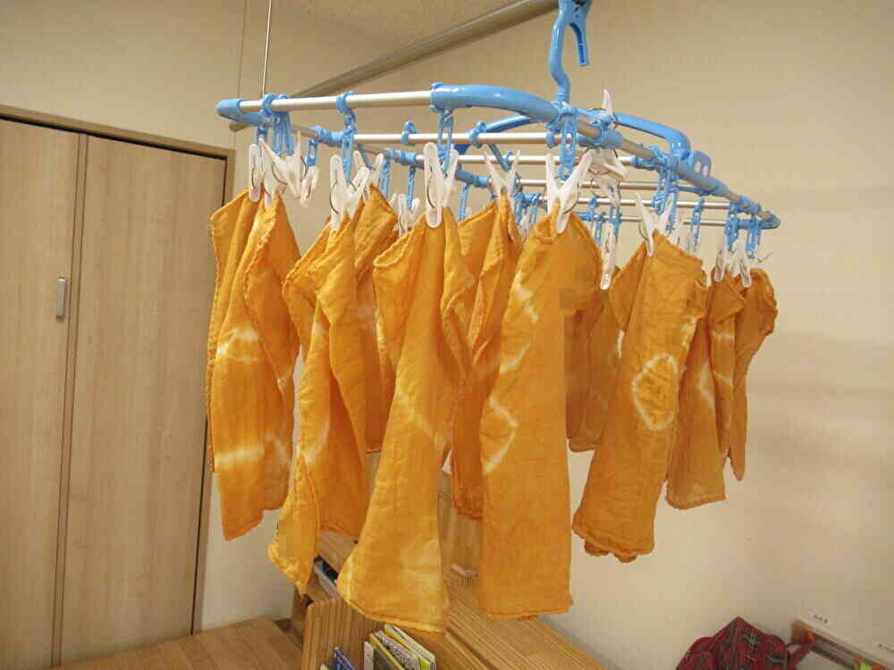 しっかりと乾かして