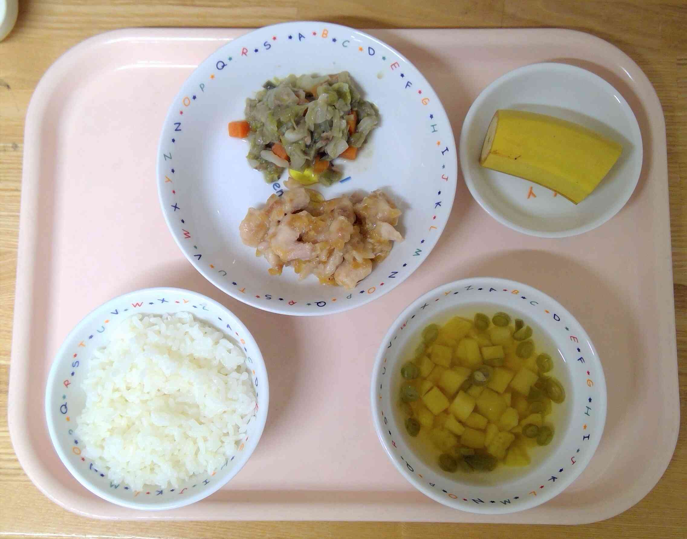 ９月２日の給食
