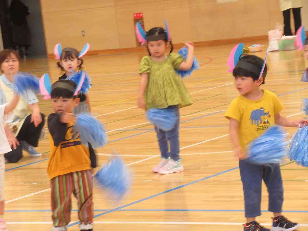 スティッチになってダンス