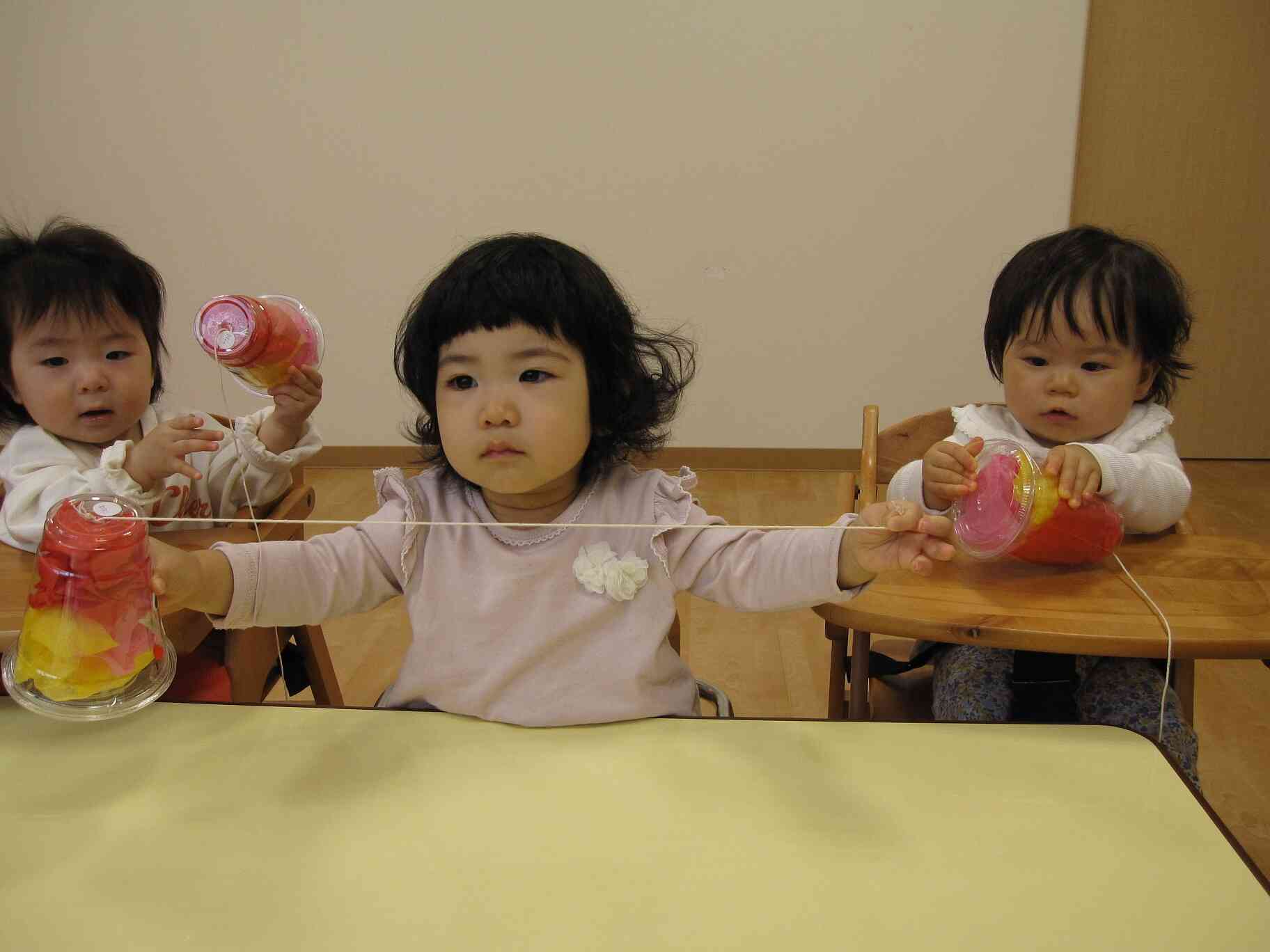 お化けの出来上がり!