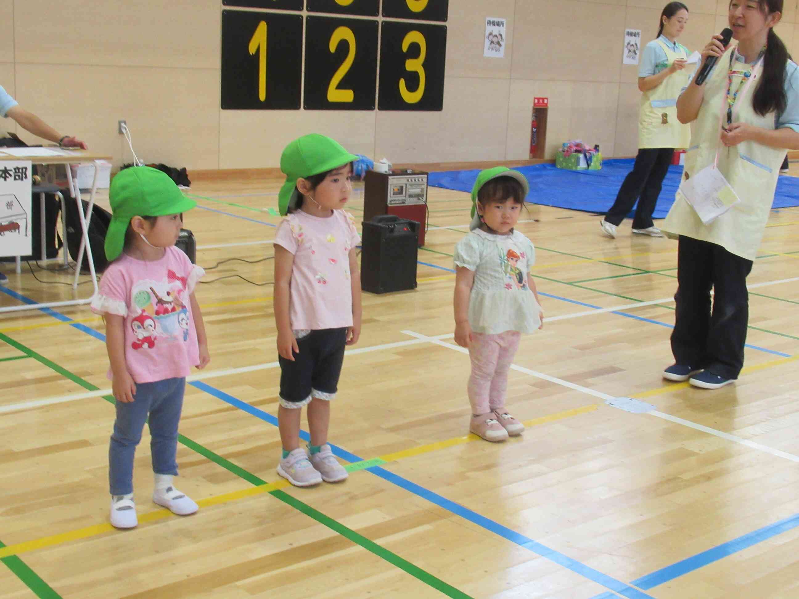 かけっこも頑張ります！