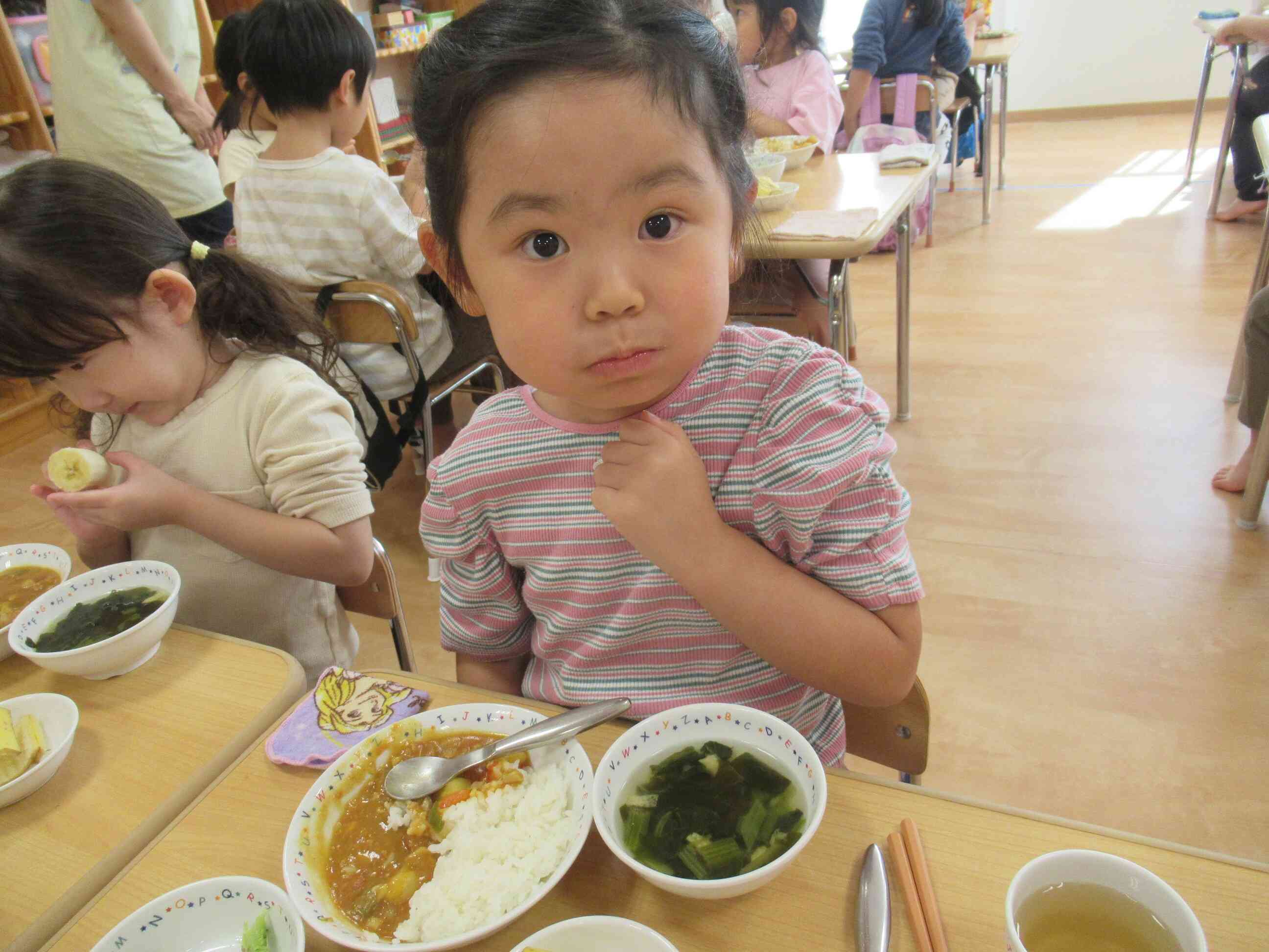 できあがり！　おいしい！