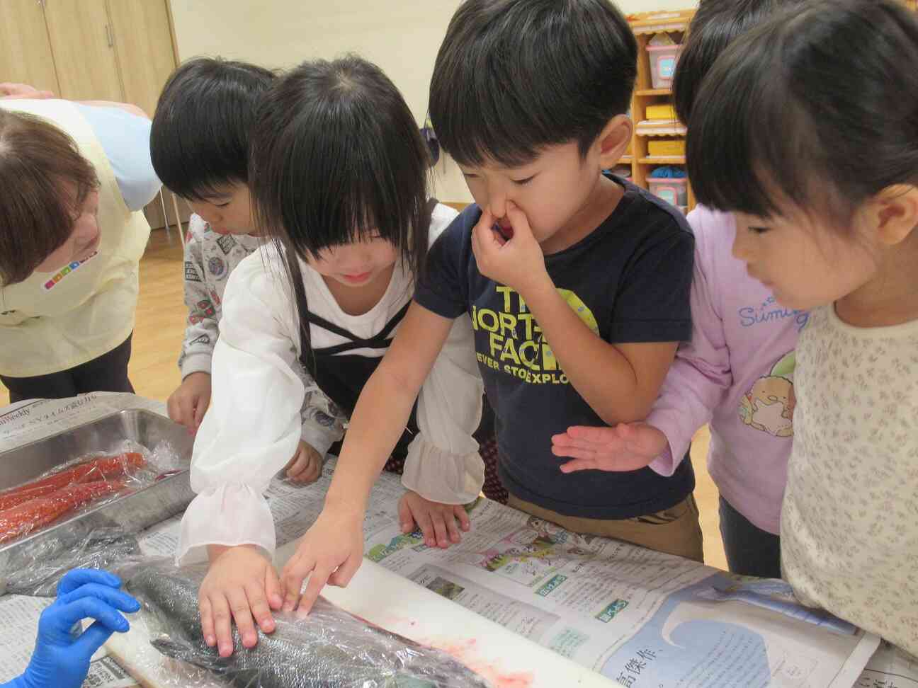 ちょっとにおいもする…