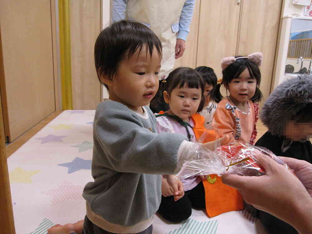 「トリックオアトリート」言えたかな？