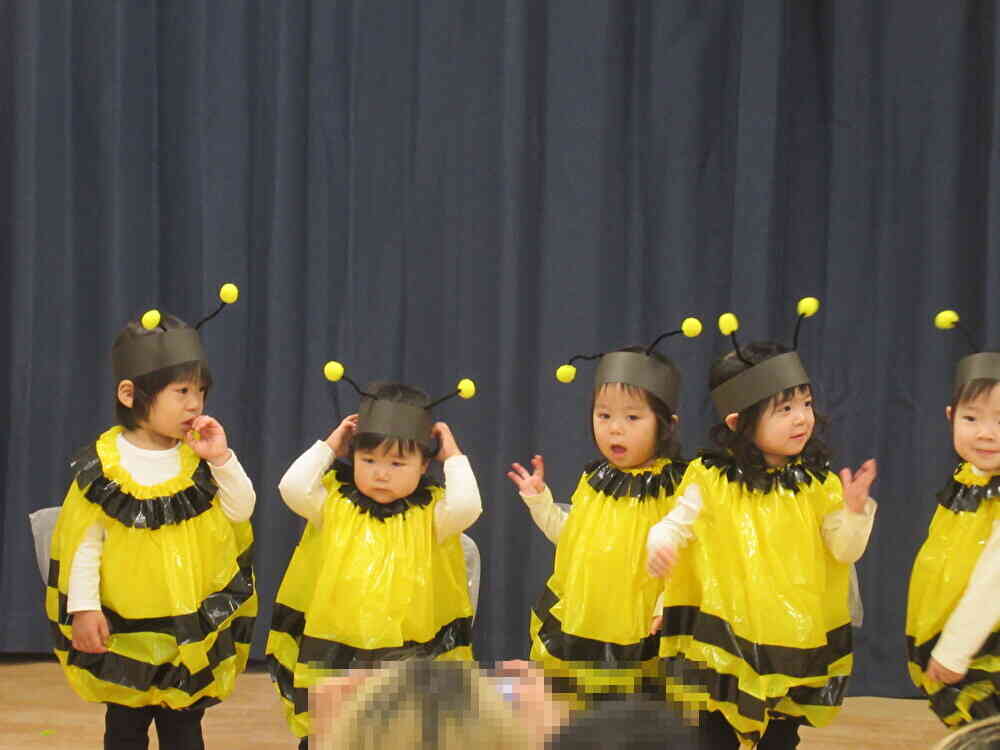 泣かないで頑張ったよ！(１歳児)