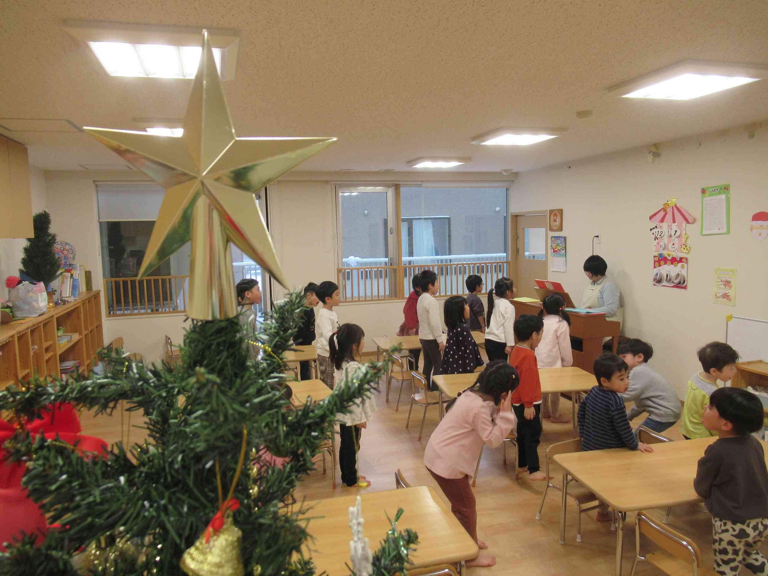 サンタさん来るかな～♪