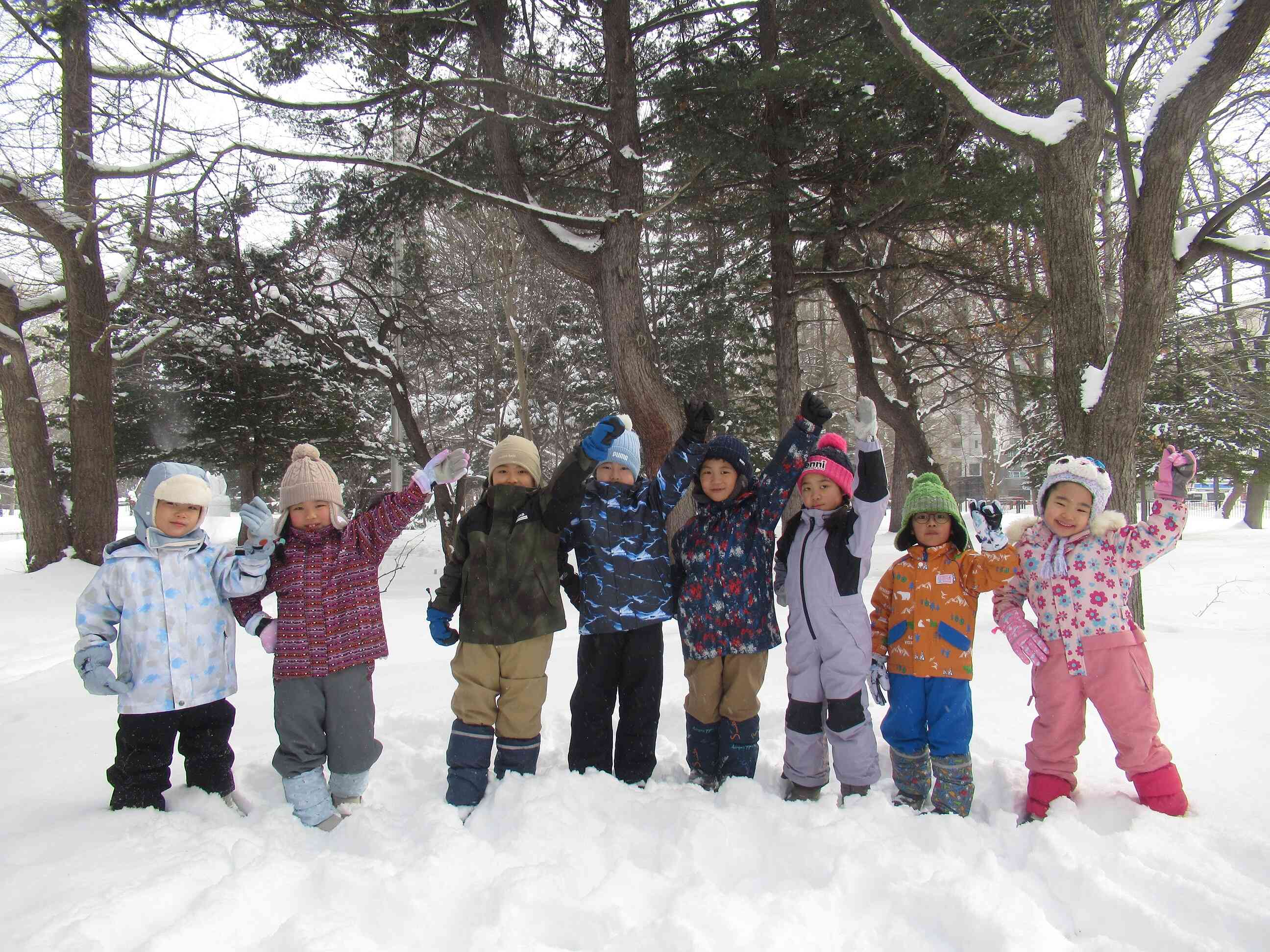 雪遊び楽しすぎてイイじゃん♪