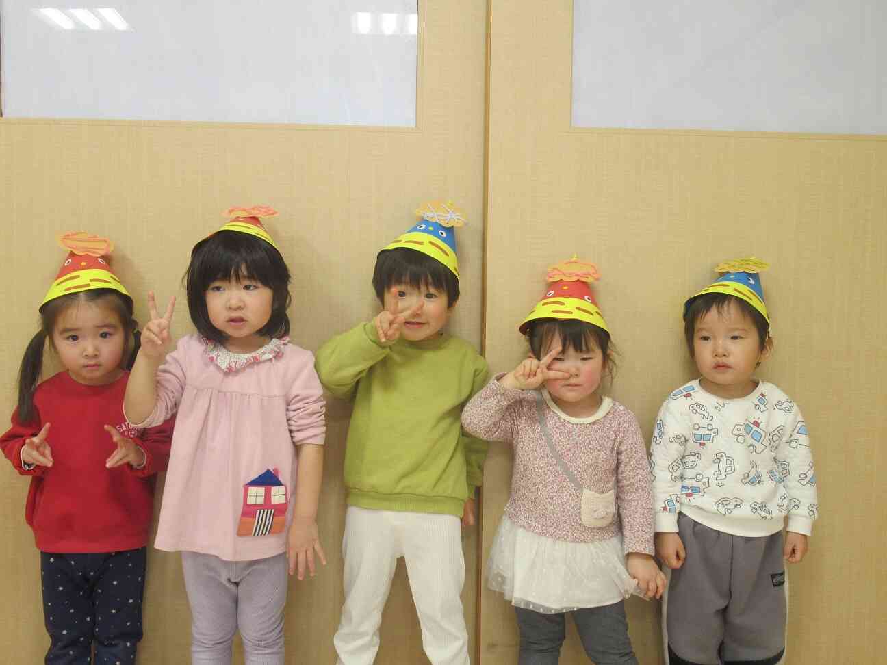 鬼に変身☆ピース