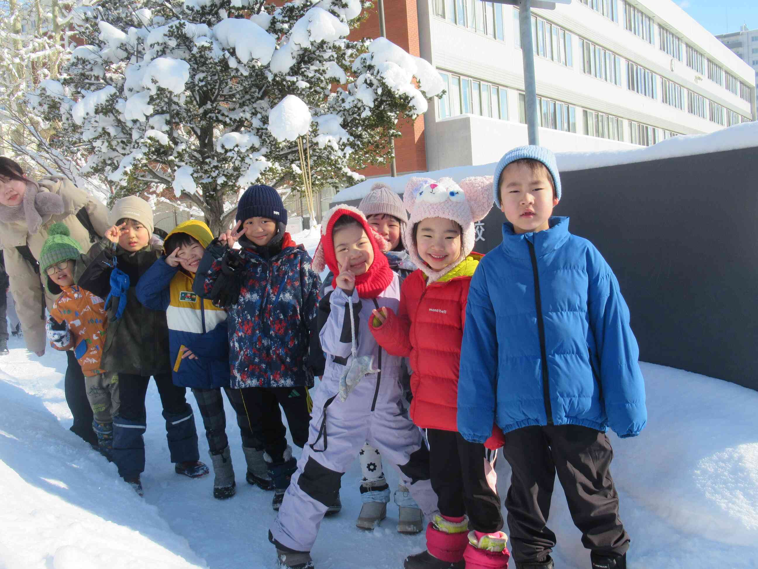 小学校へ見学に行って来たよ！