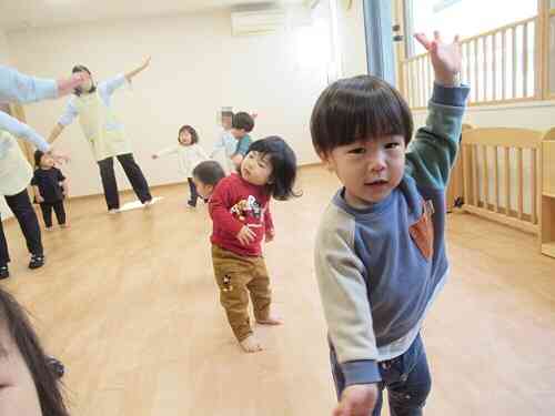 リズムに合わせて♪イエーイ♪