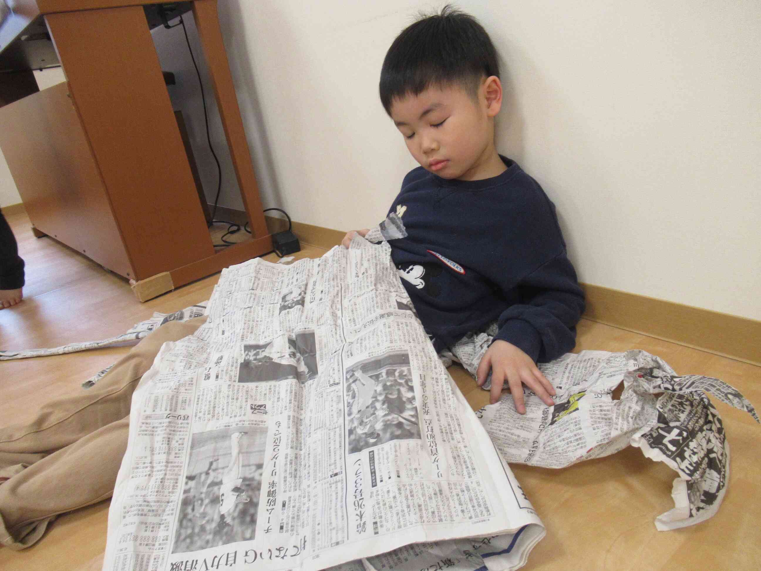 寝床作って寝てみました♪