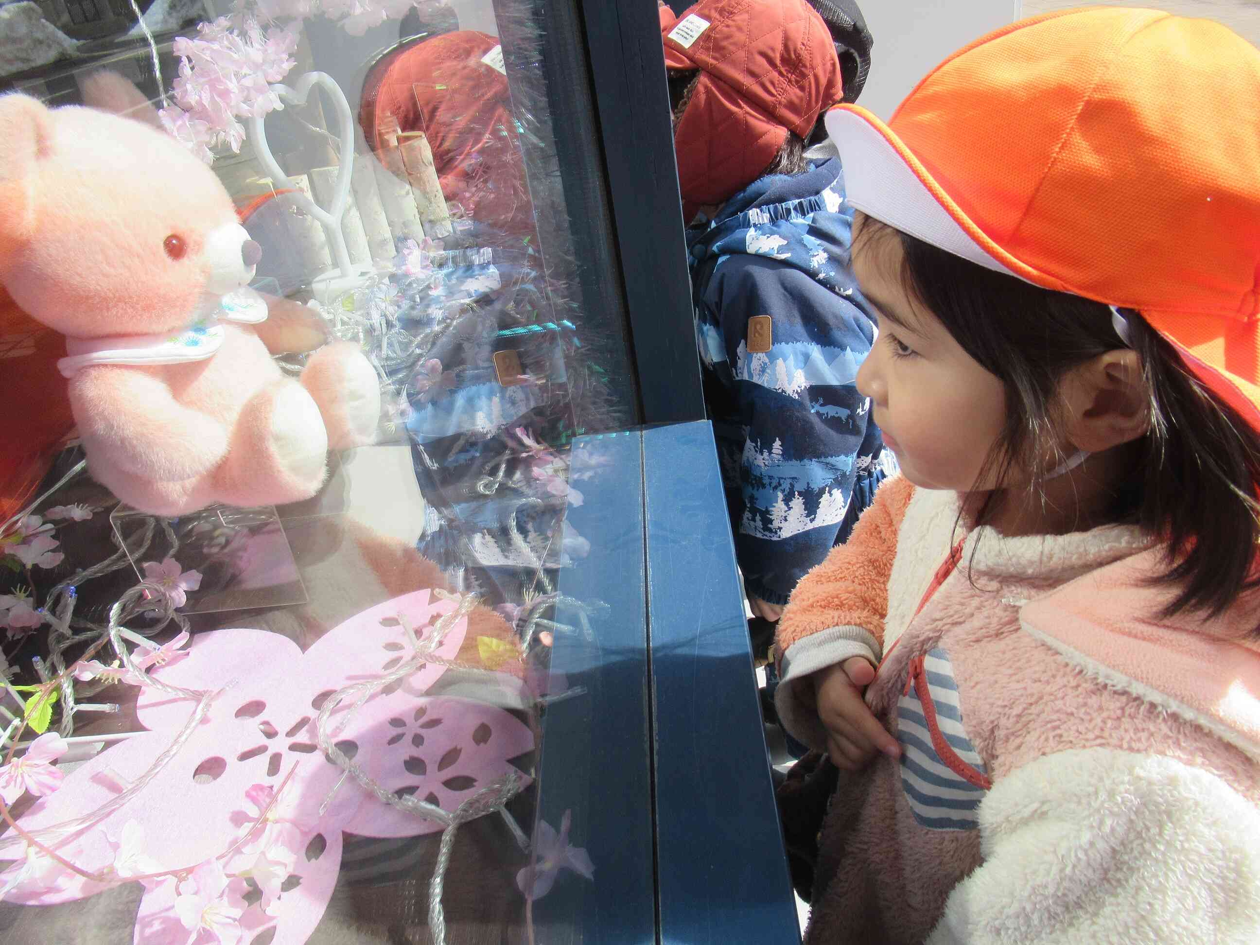 「せんせい！みて！」