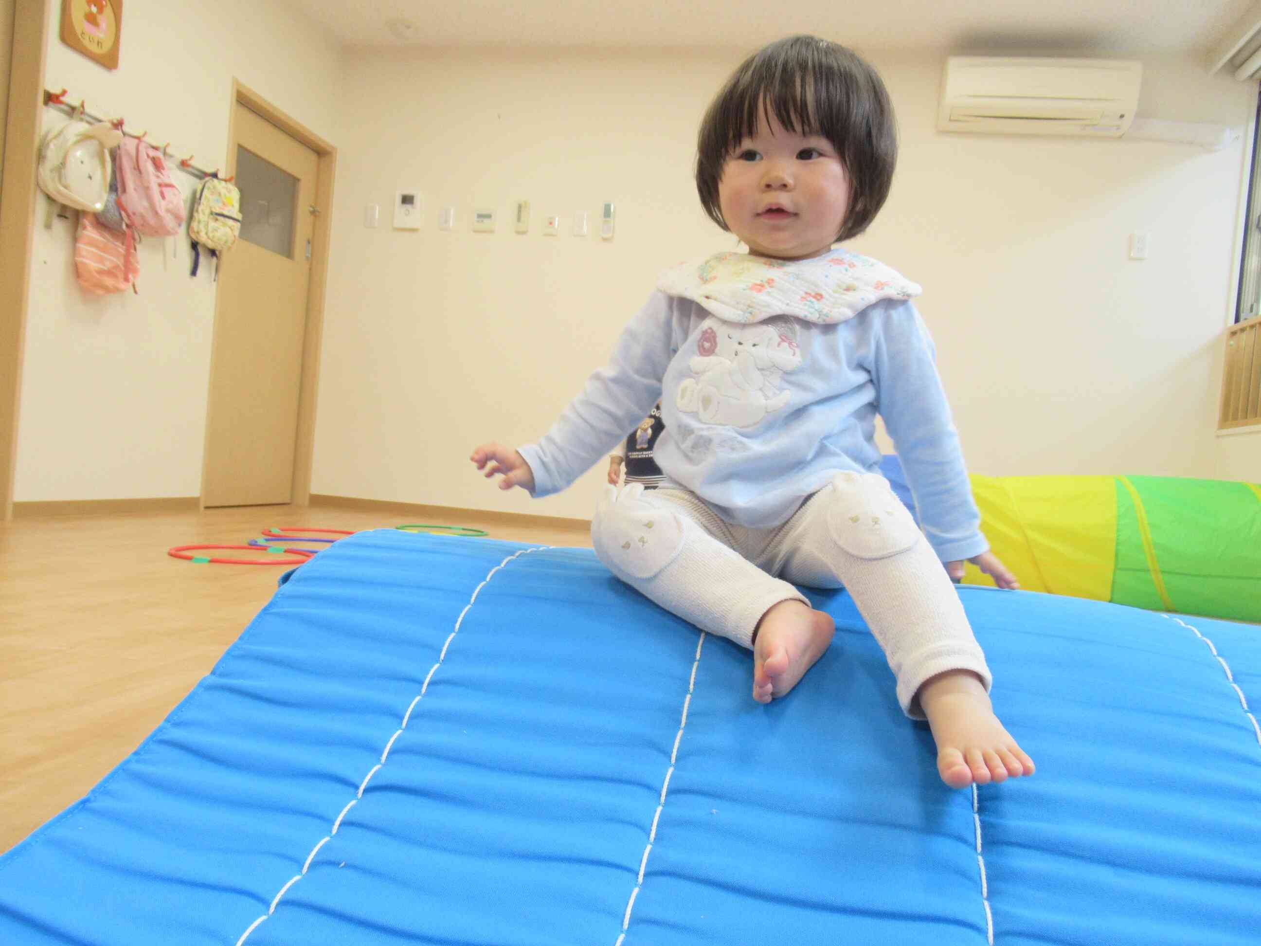 マットのお山に挑戦