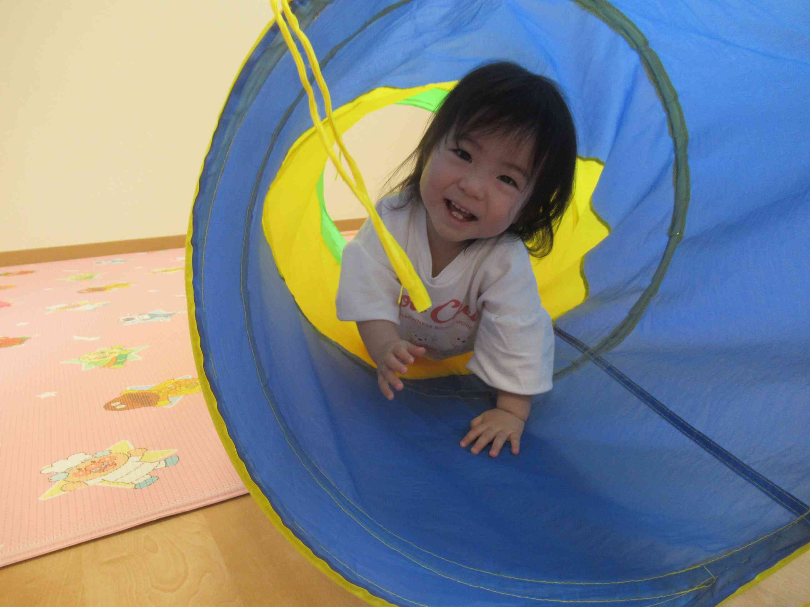 お部屋でたくさん遊んだよ