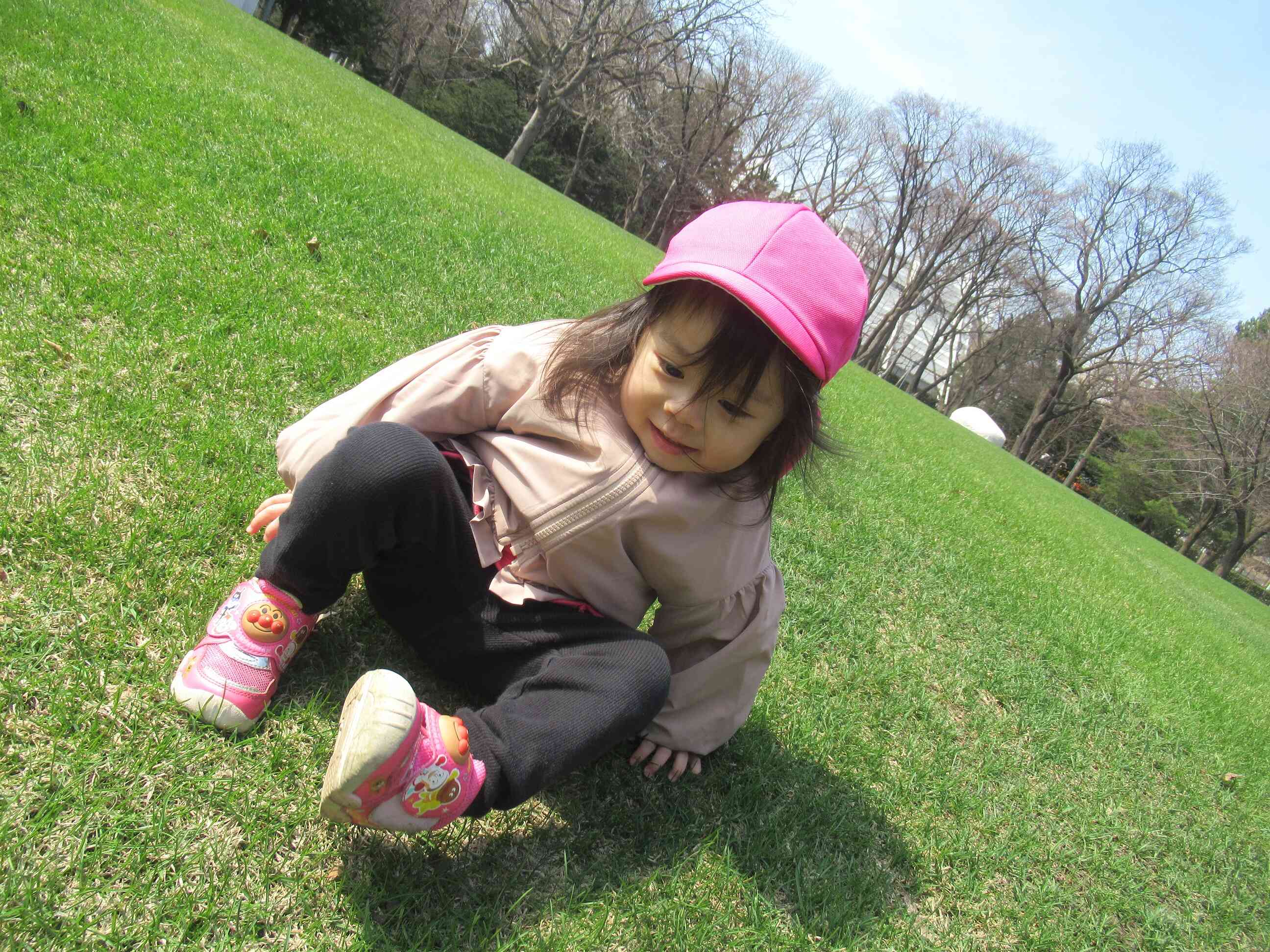 気持ちいいね。