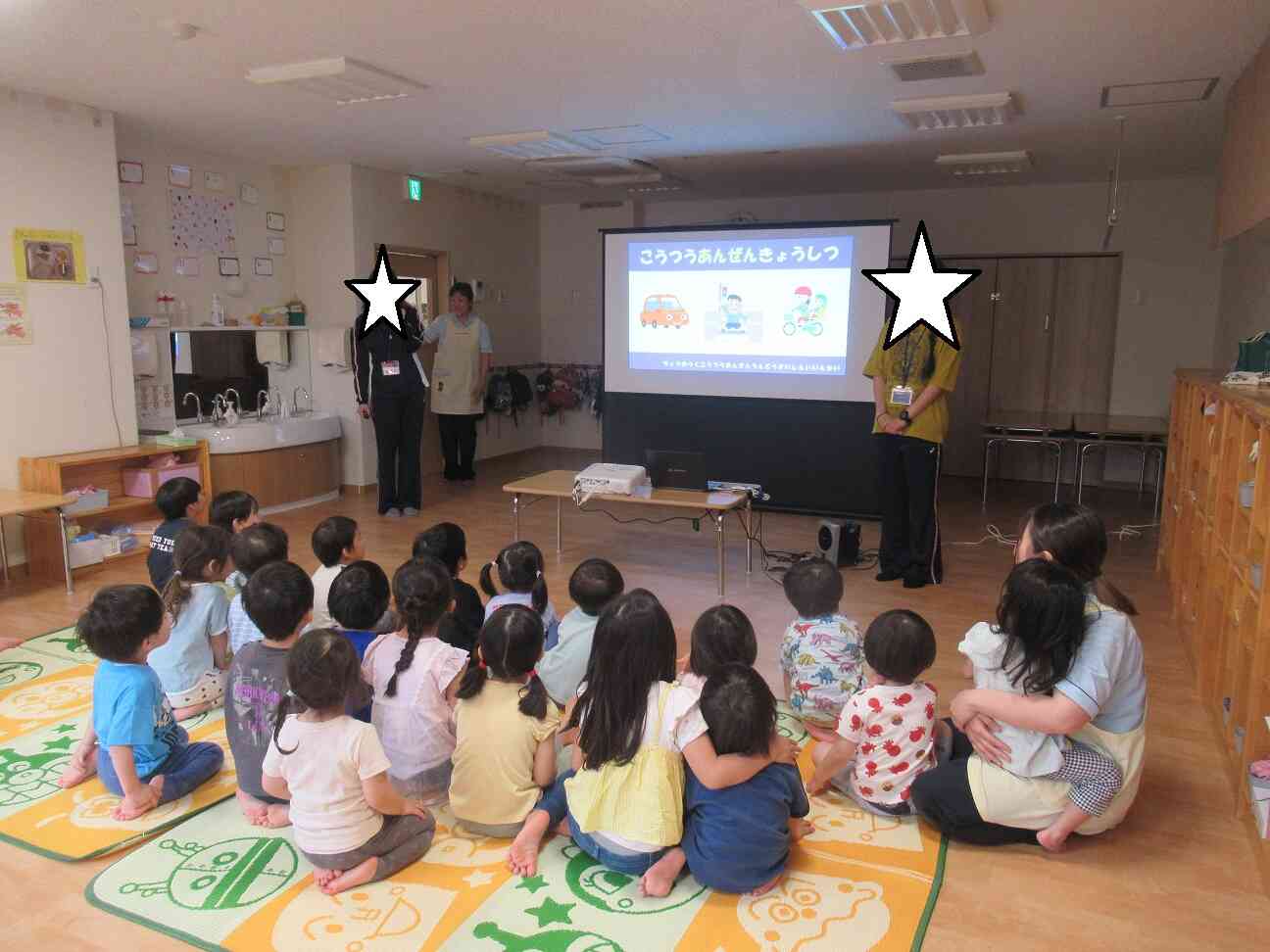 交通安全教室がありました！！