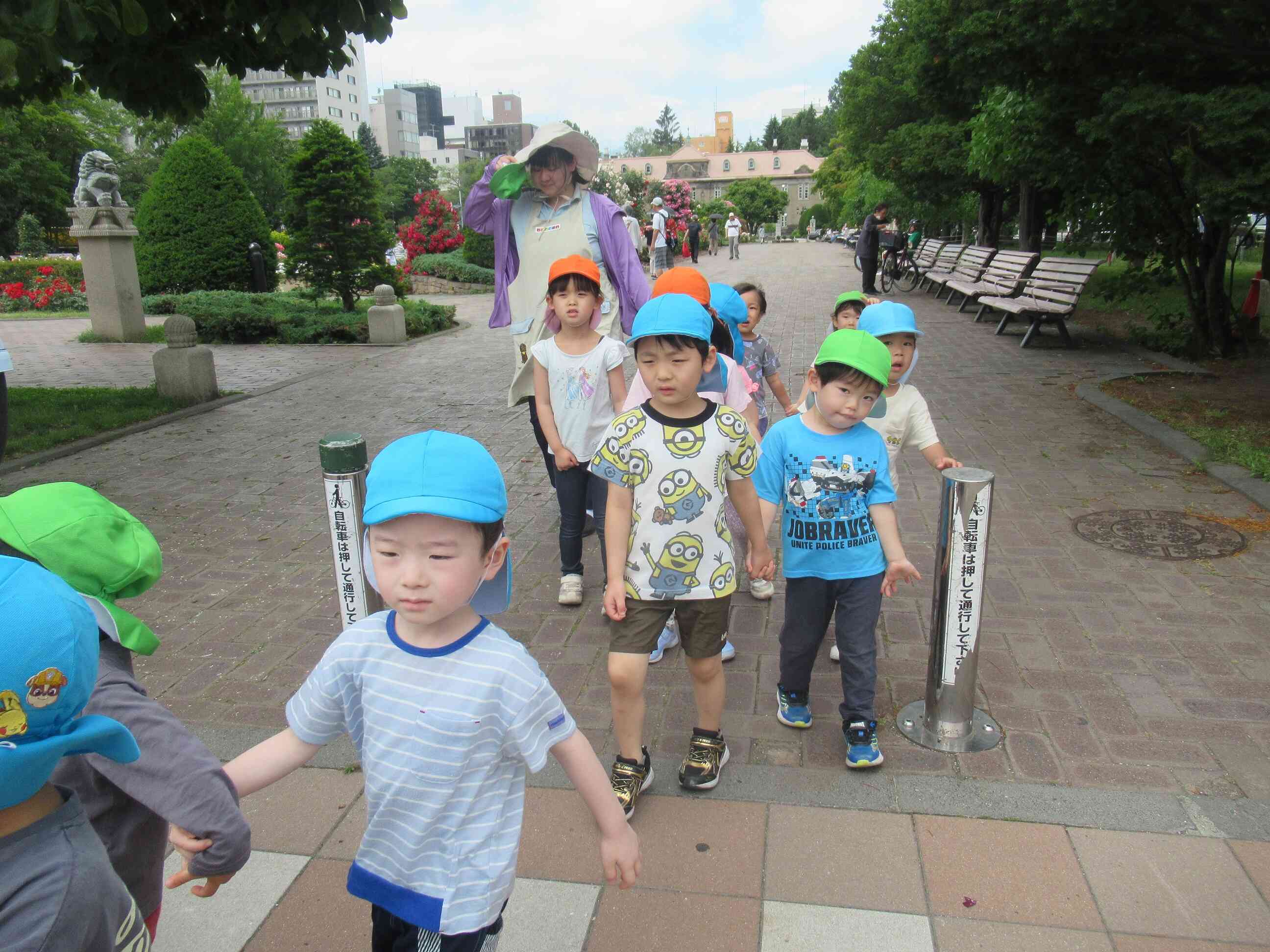 大通公園にお散歩に行ったよ