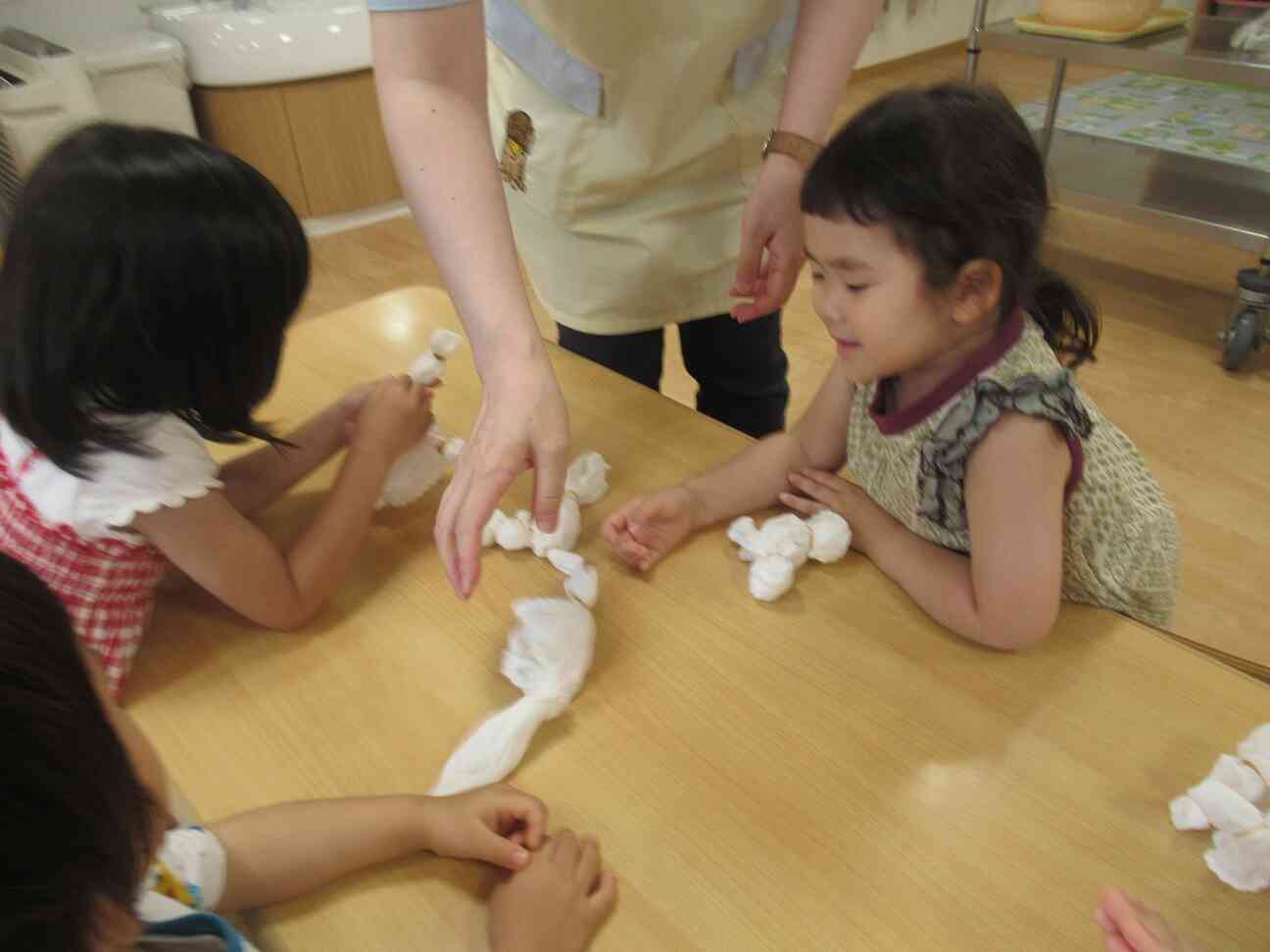 なんだかお人形さんみたい