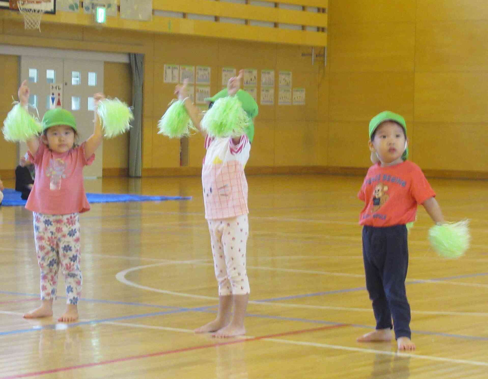 ３歳児クラスさんは