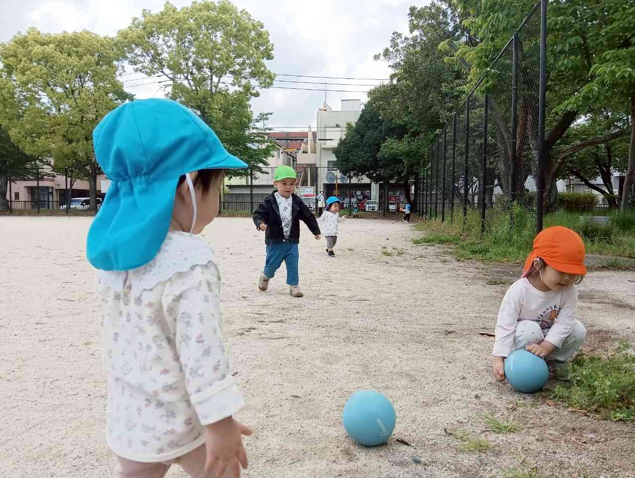 ボール遊び♪