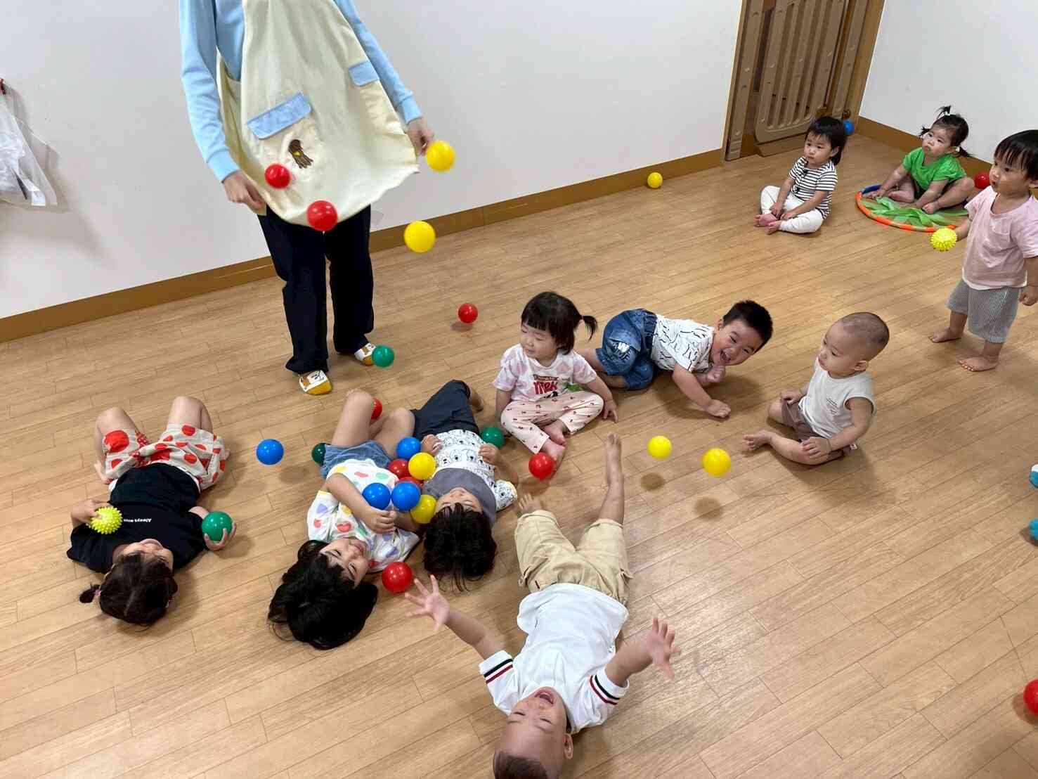 ボール遊び♪