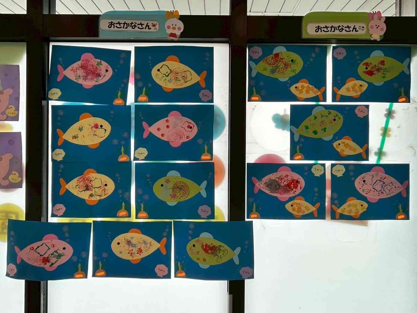7月製作♪『おさかなさん』完成☆
