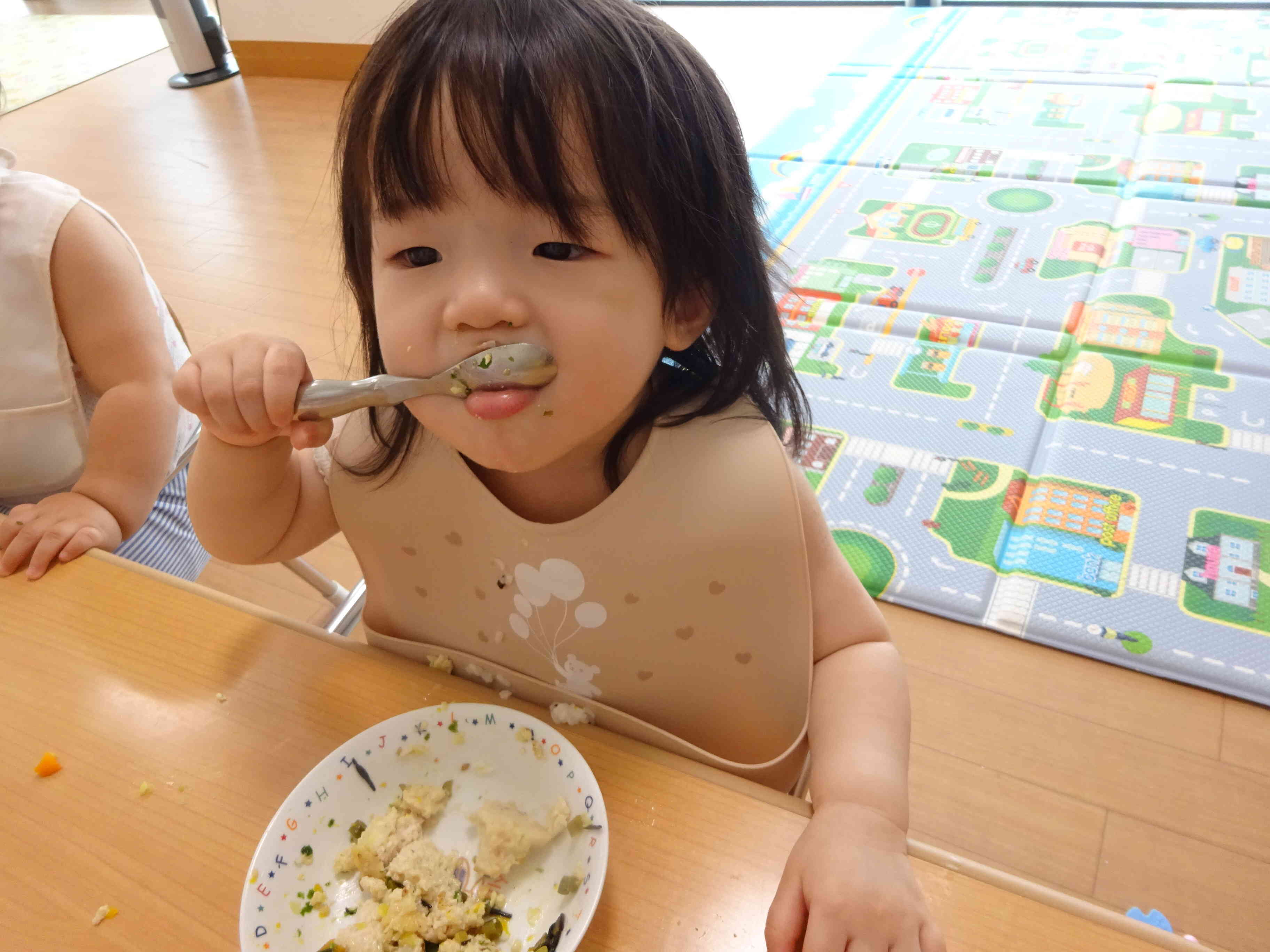 お食事の様子