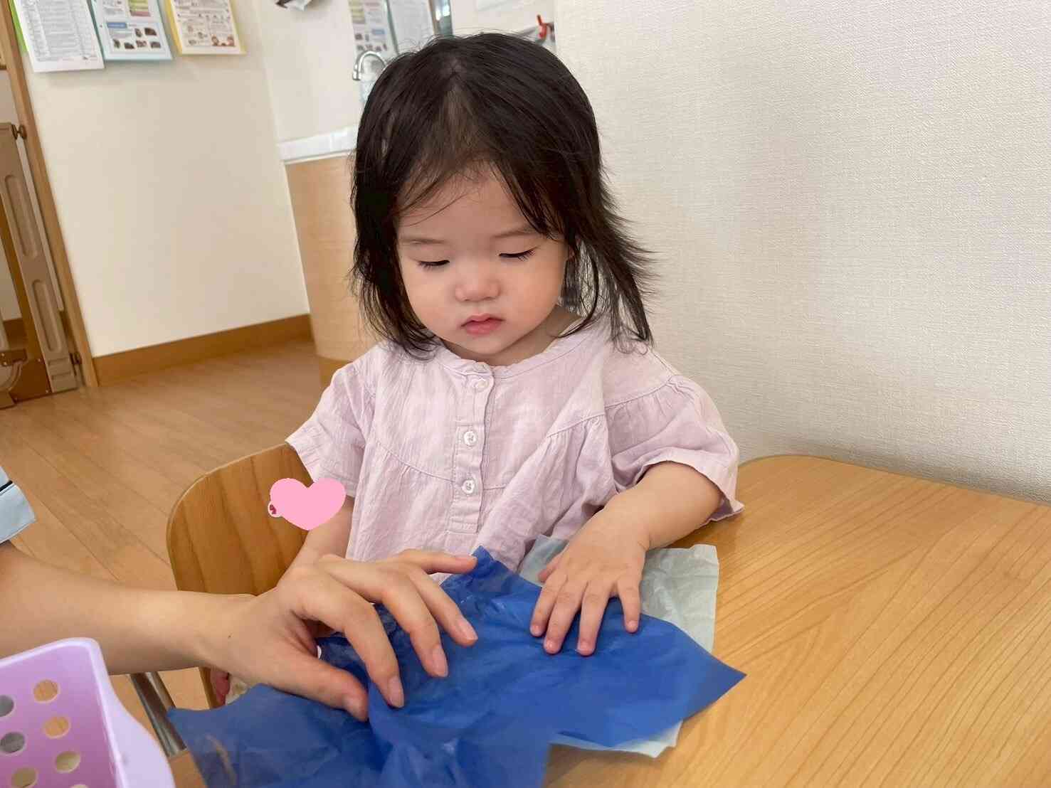 ふわふわしてて気持ちがいいね～！