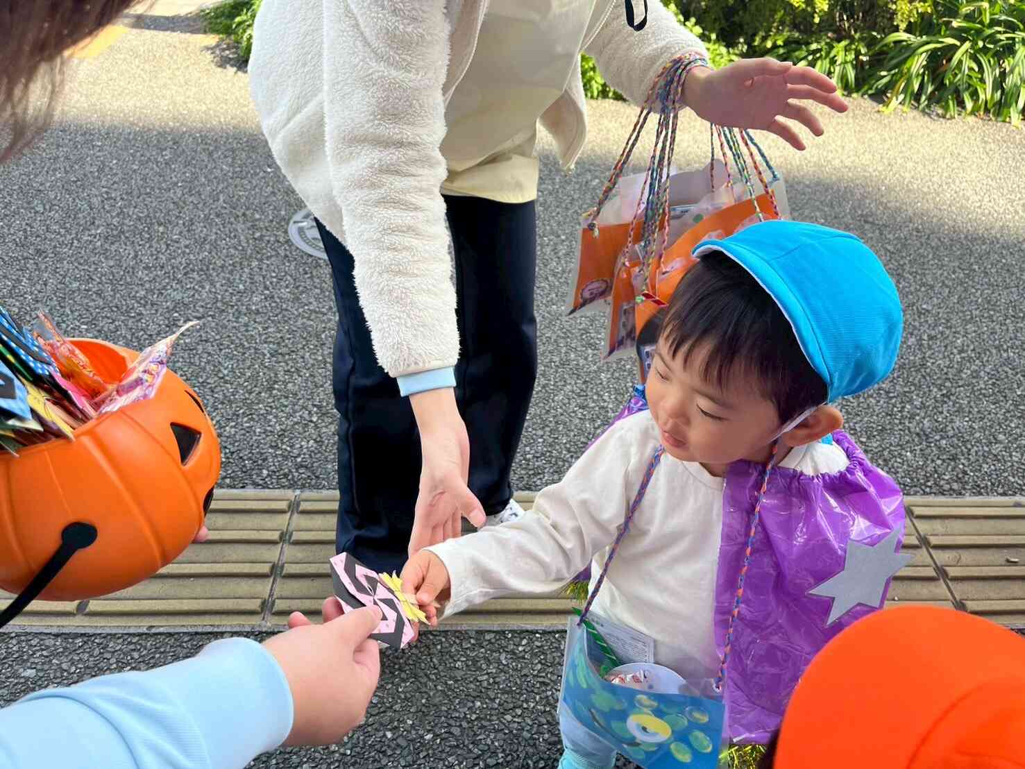 園長先生からもキャンディーもらったよ☆