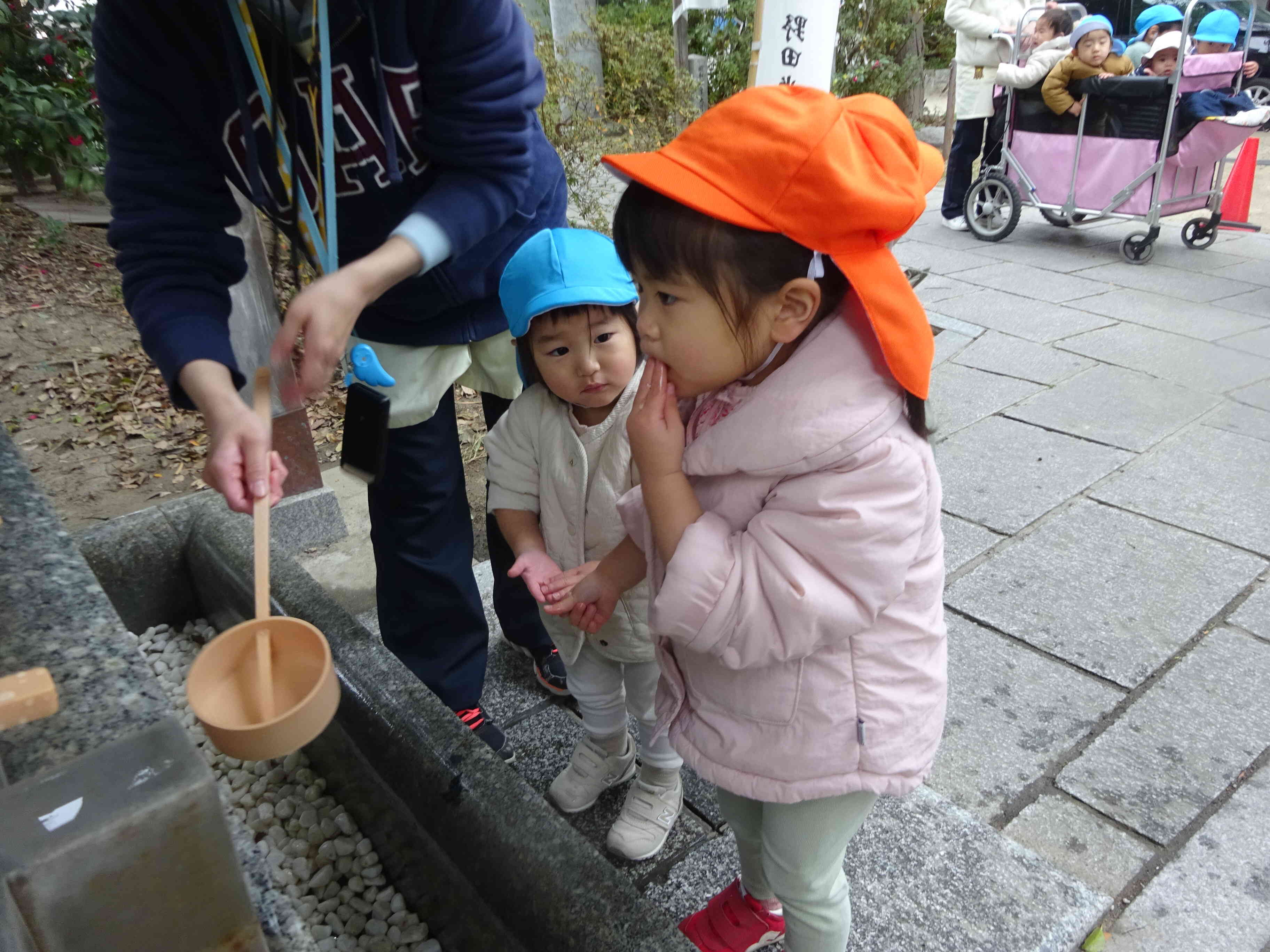 お口もしっかりね☆