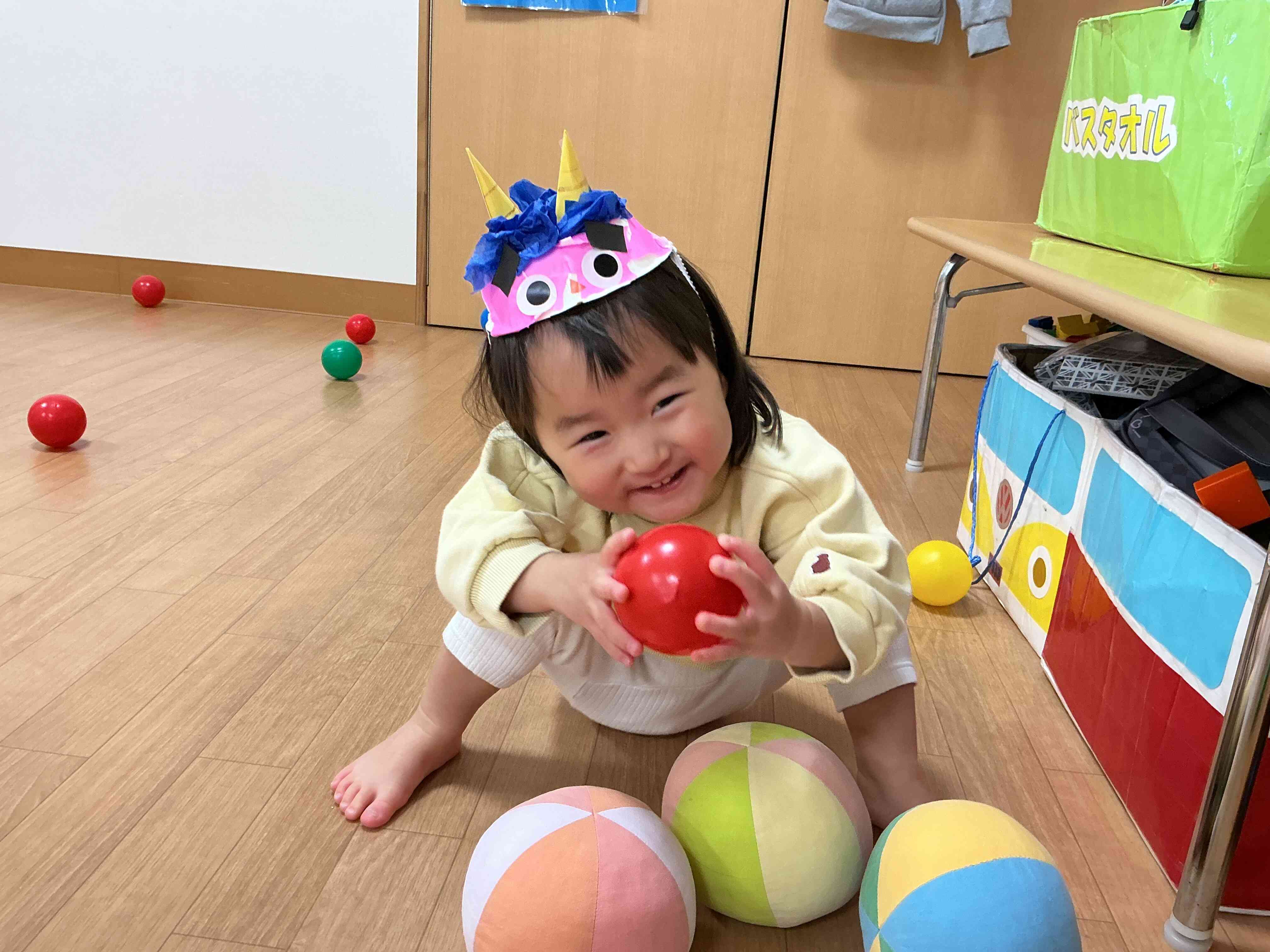 豆まき楽しいね♡