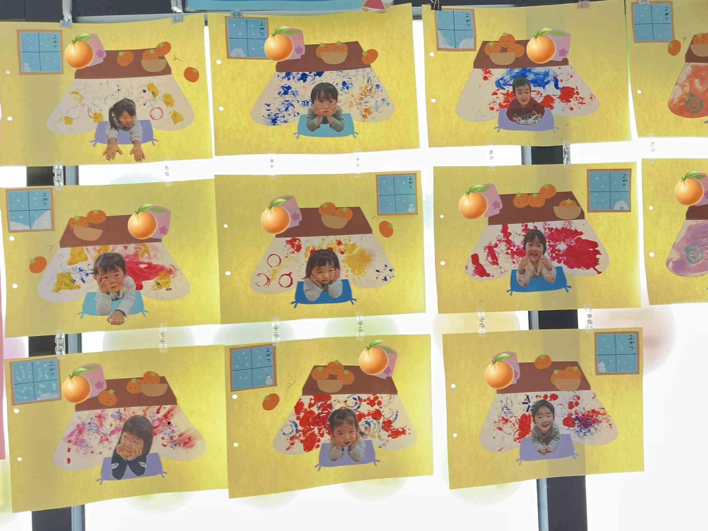 2月の制作(1、2歳児)